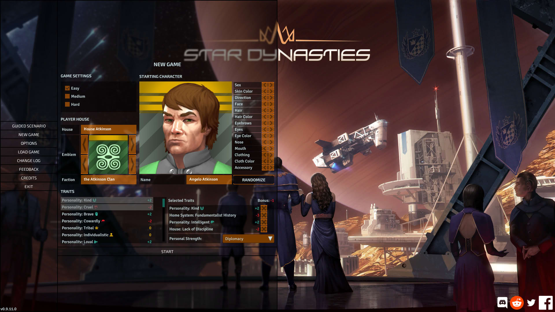 Screenshot for Star Dynasties