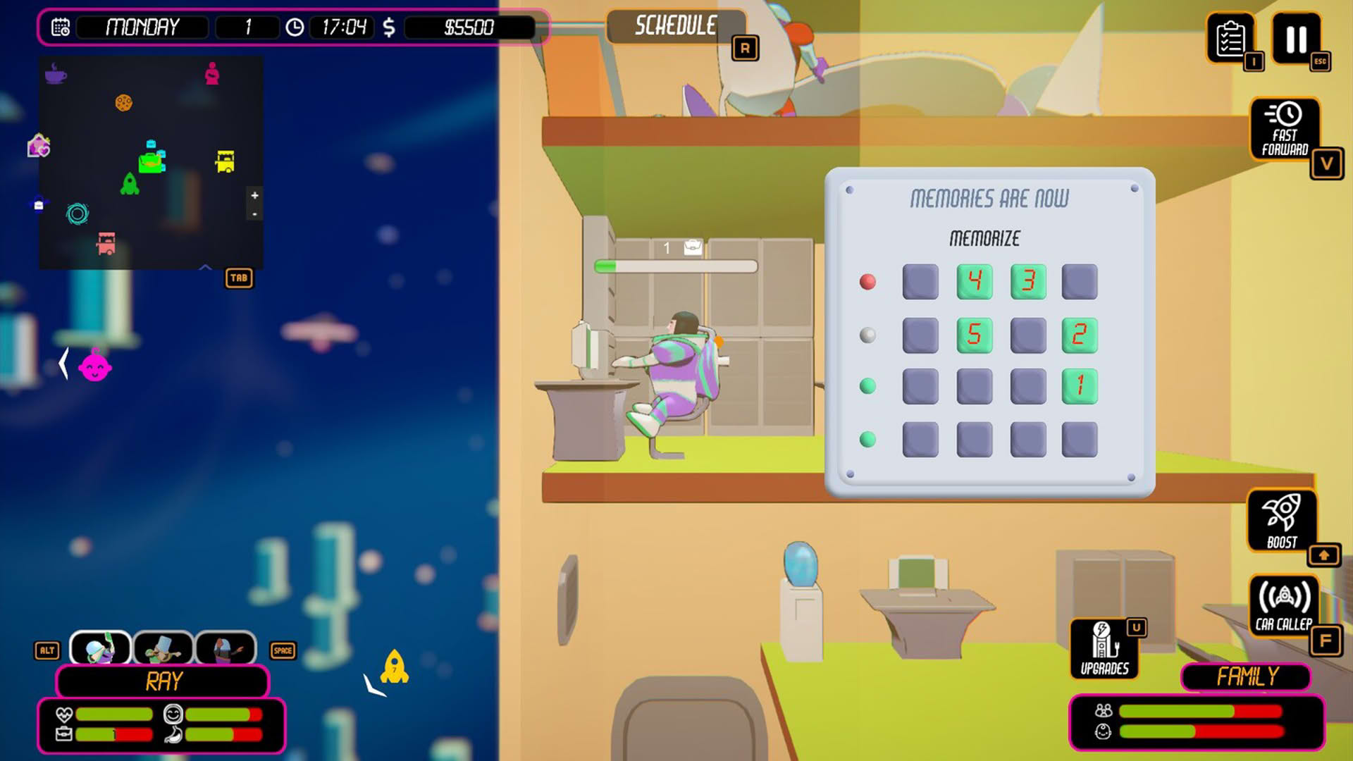 Screenshot for Space Routine