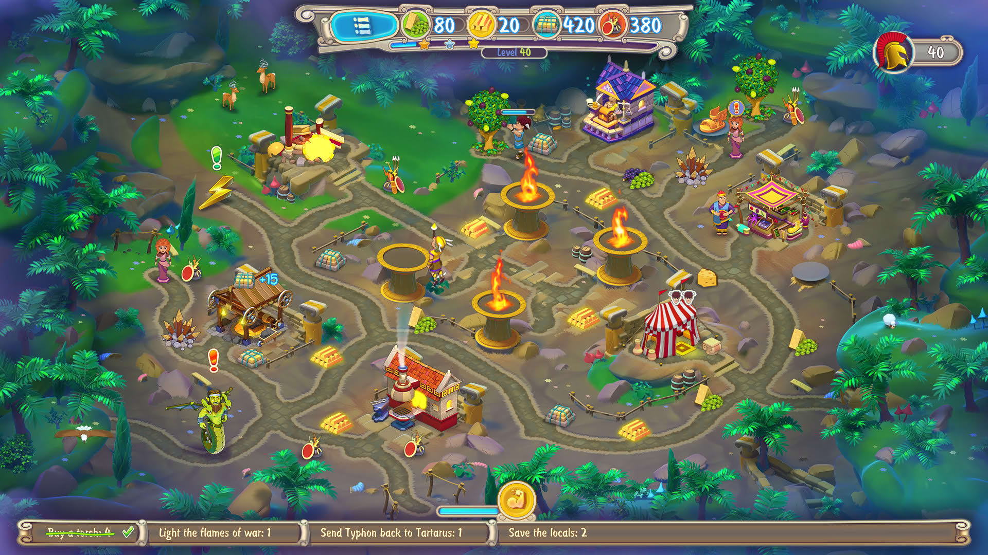 Screenshot for Hermes: War of the Gods
