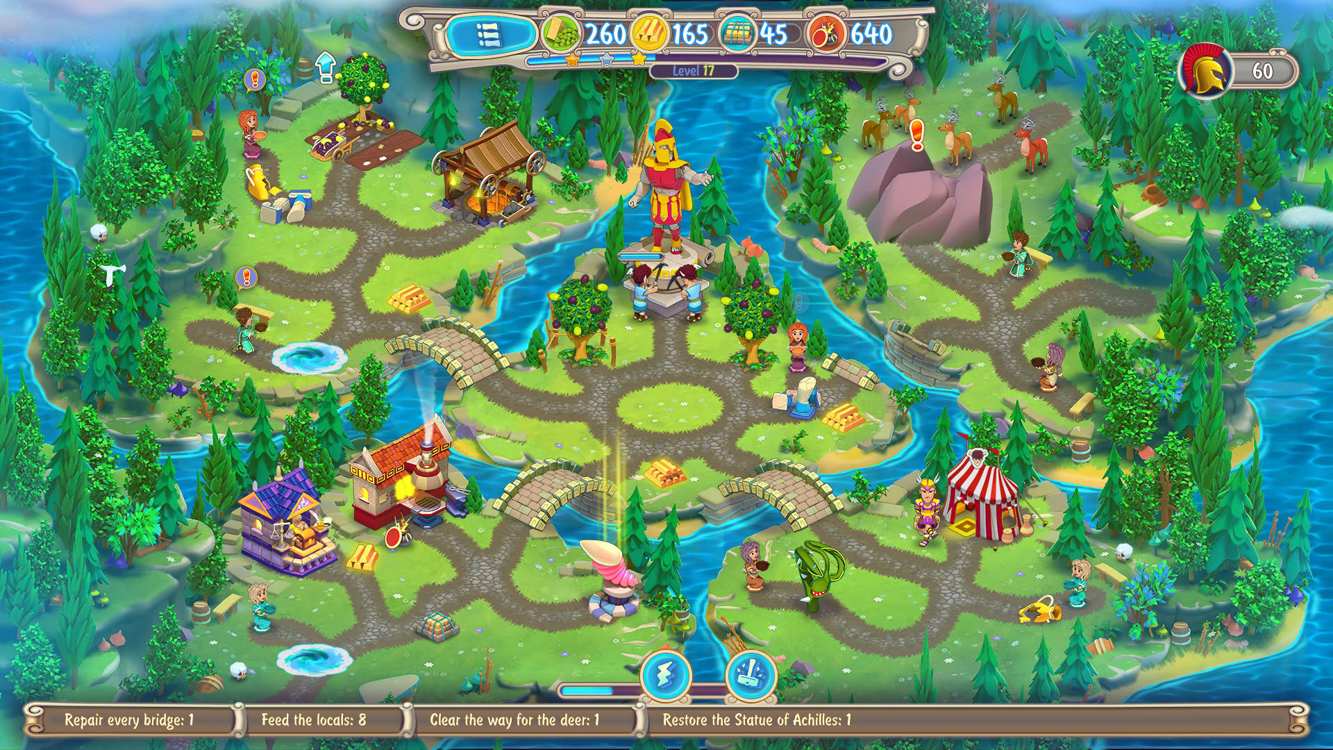 Screenshot for Hermes: War of the Gods