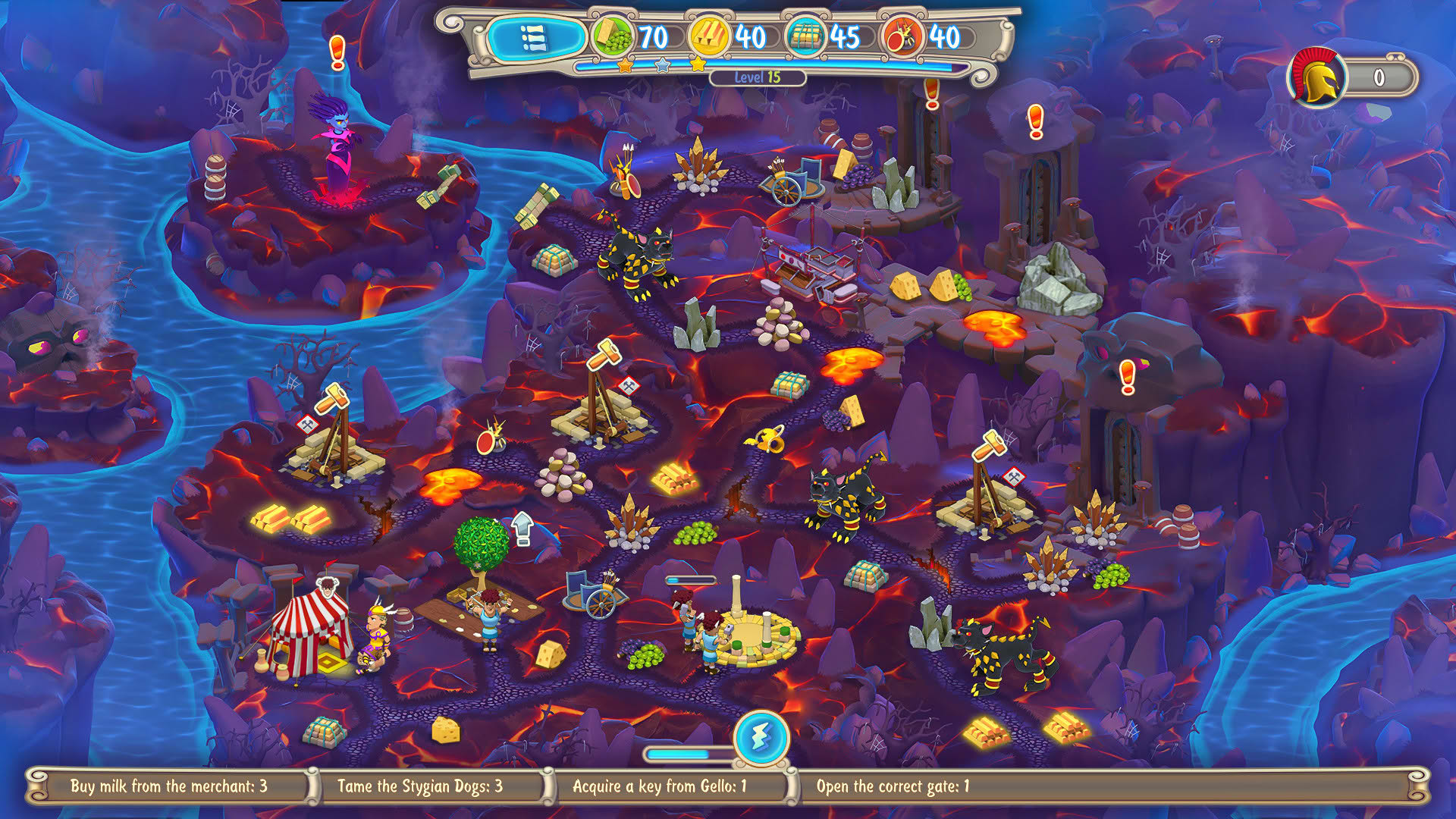 Screenshot for Hermes: War of the Gods