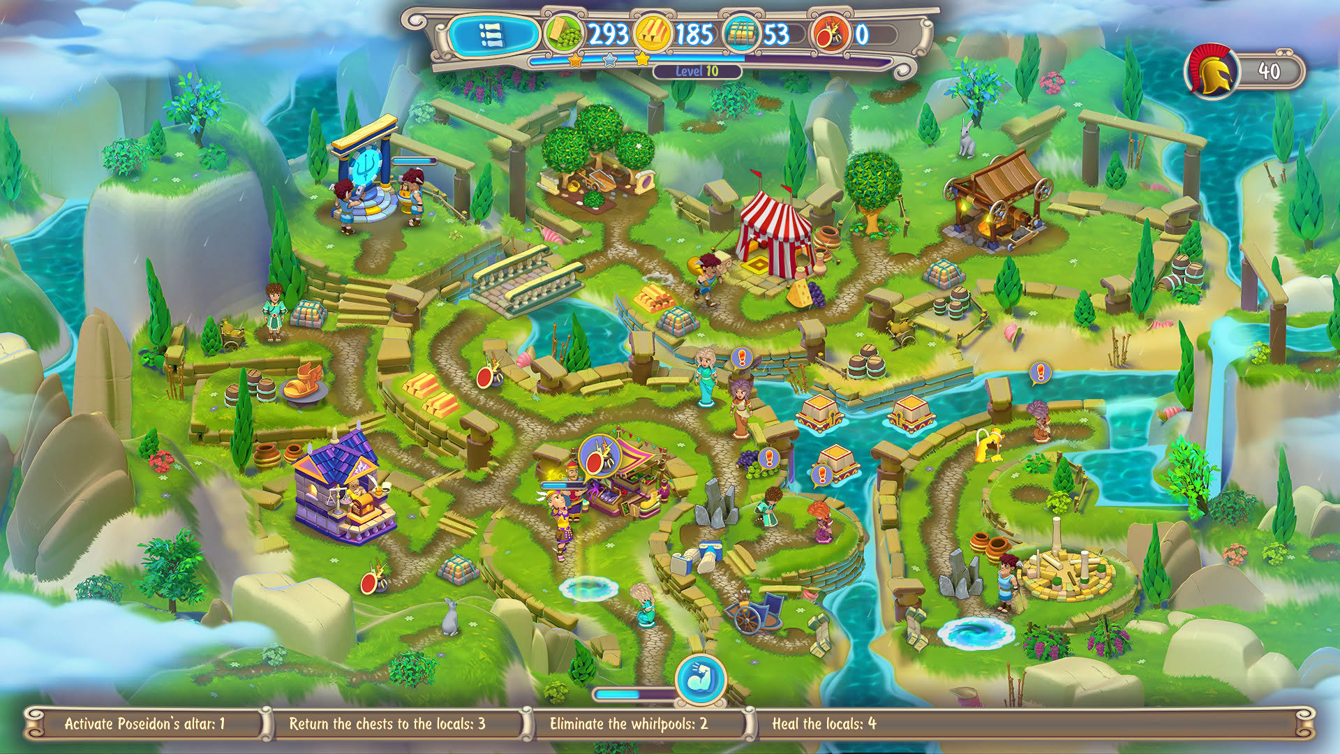 Screenshot for Hermes: War of the Gods