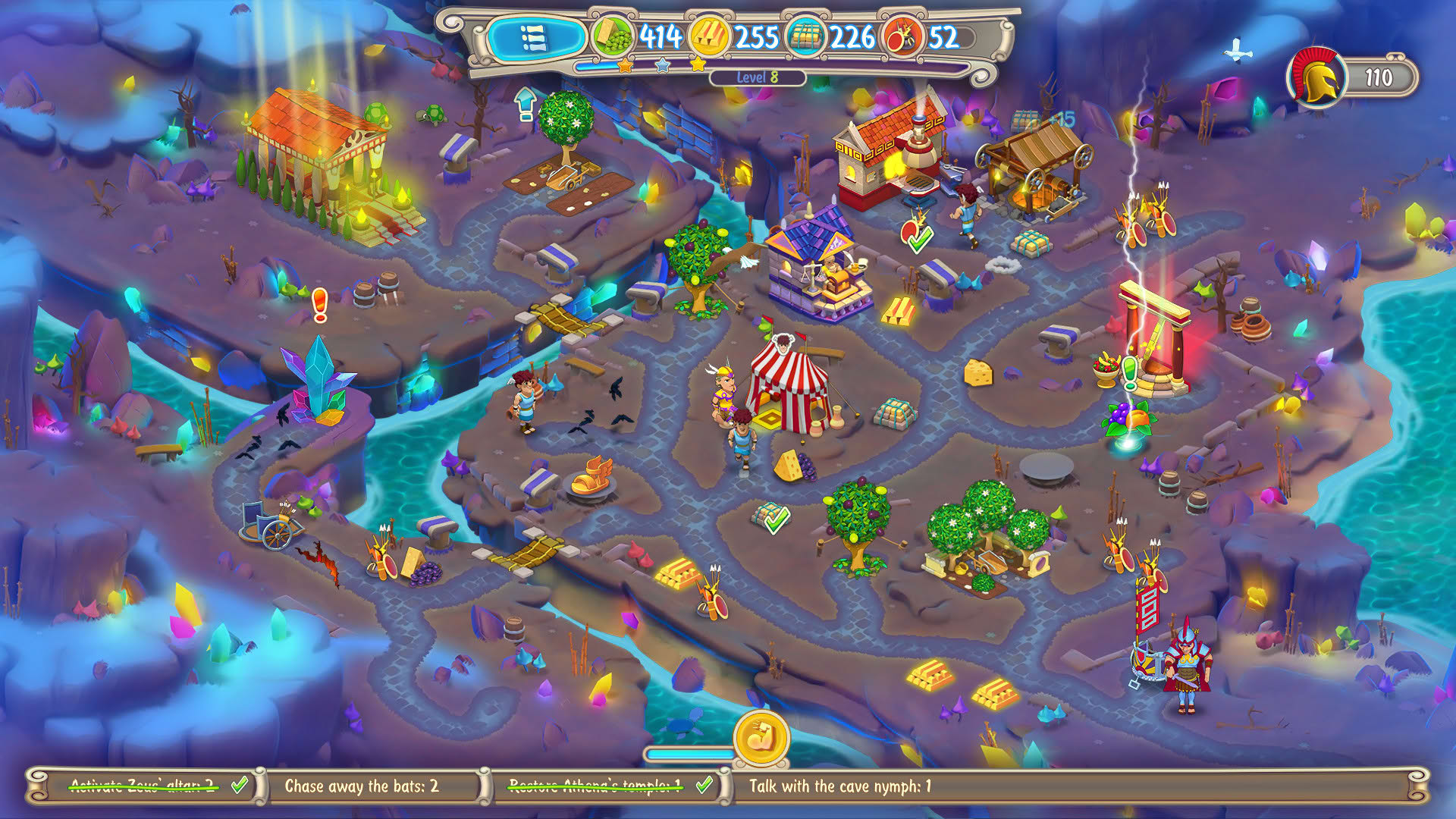 Screenshot for Hermes: War of the Gods