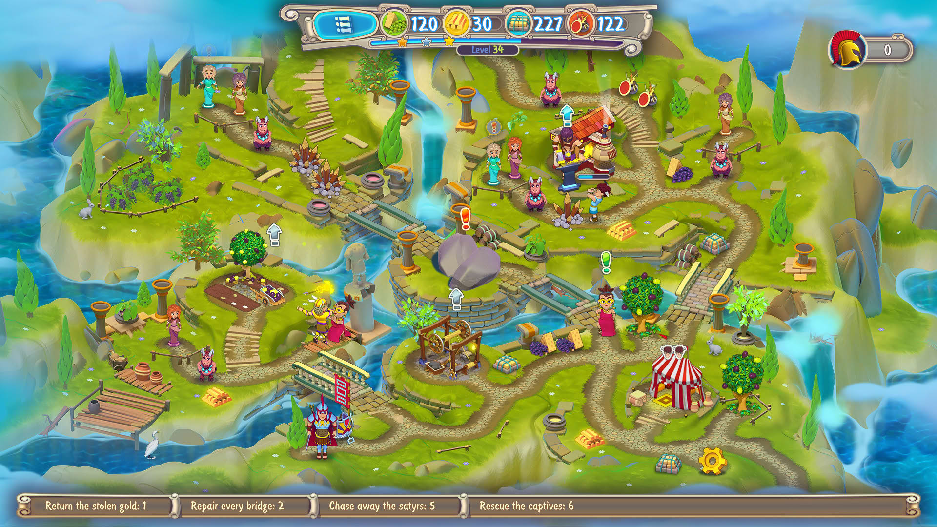 Screenshot for Hermes: War of the Gods