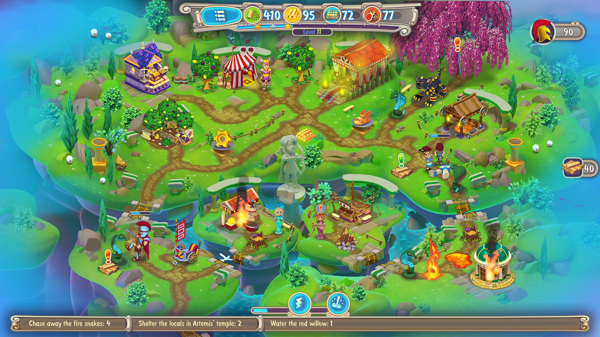 Screenshot for Hermes: War of the Gods