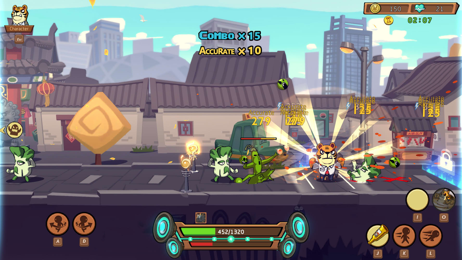 Screenshot for Rhythm Fighter