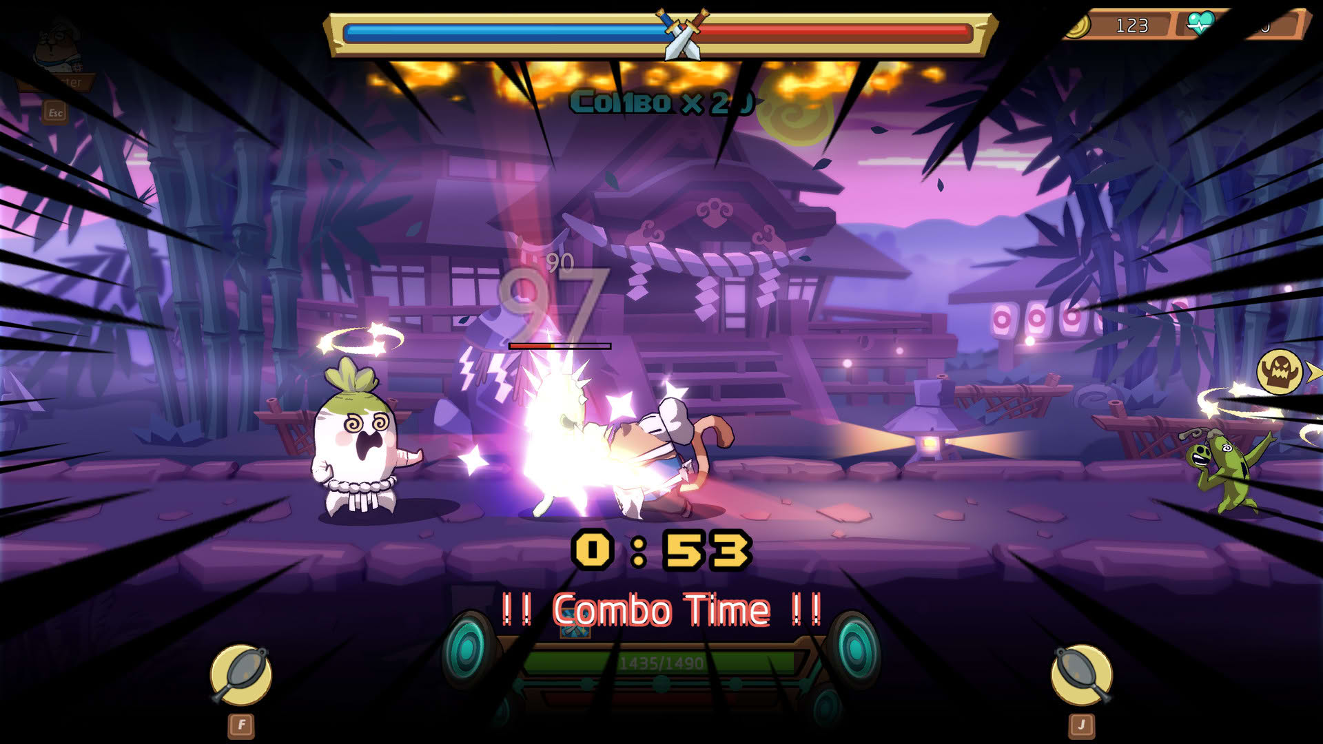 Screenshot for Rhythm Fighter