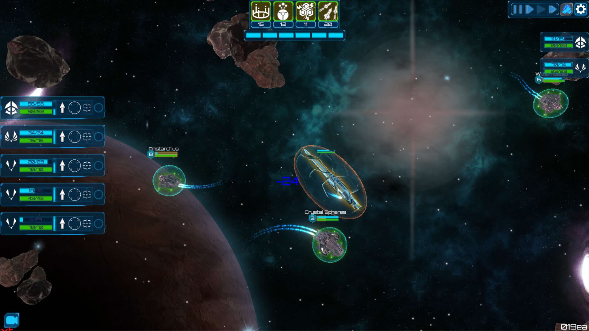 Screenshot for Edge of Galaxy