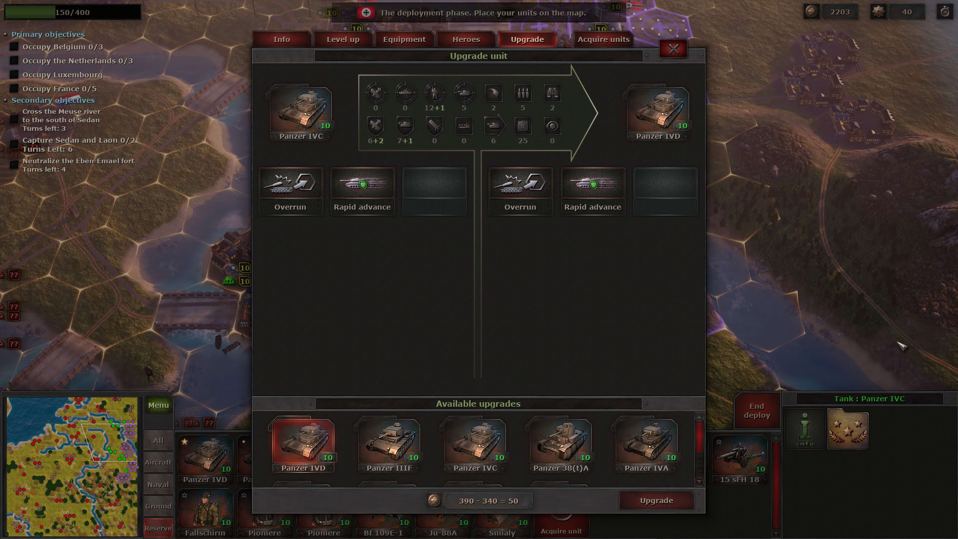 Screenshot for Strategic Mind: Blitzkrieg
