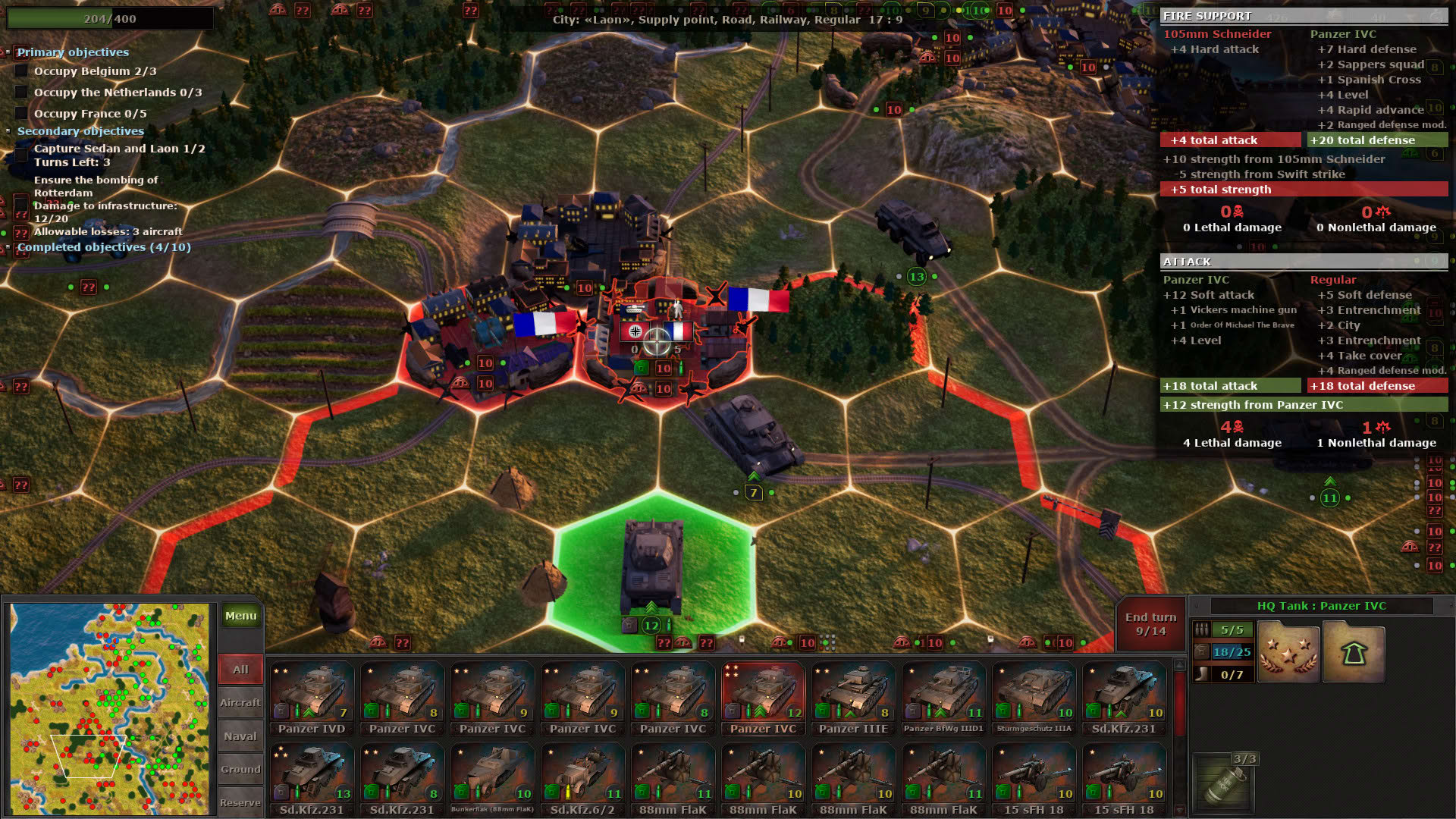 Screenshot for Strategic Mind: Blitzkrieg