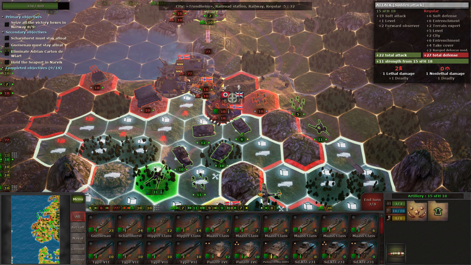 Screenshot for Strategic Mind: Blitzkrieg
