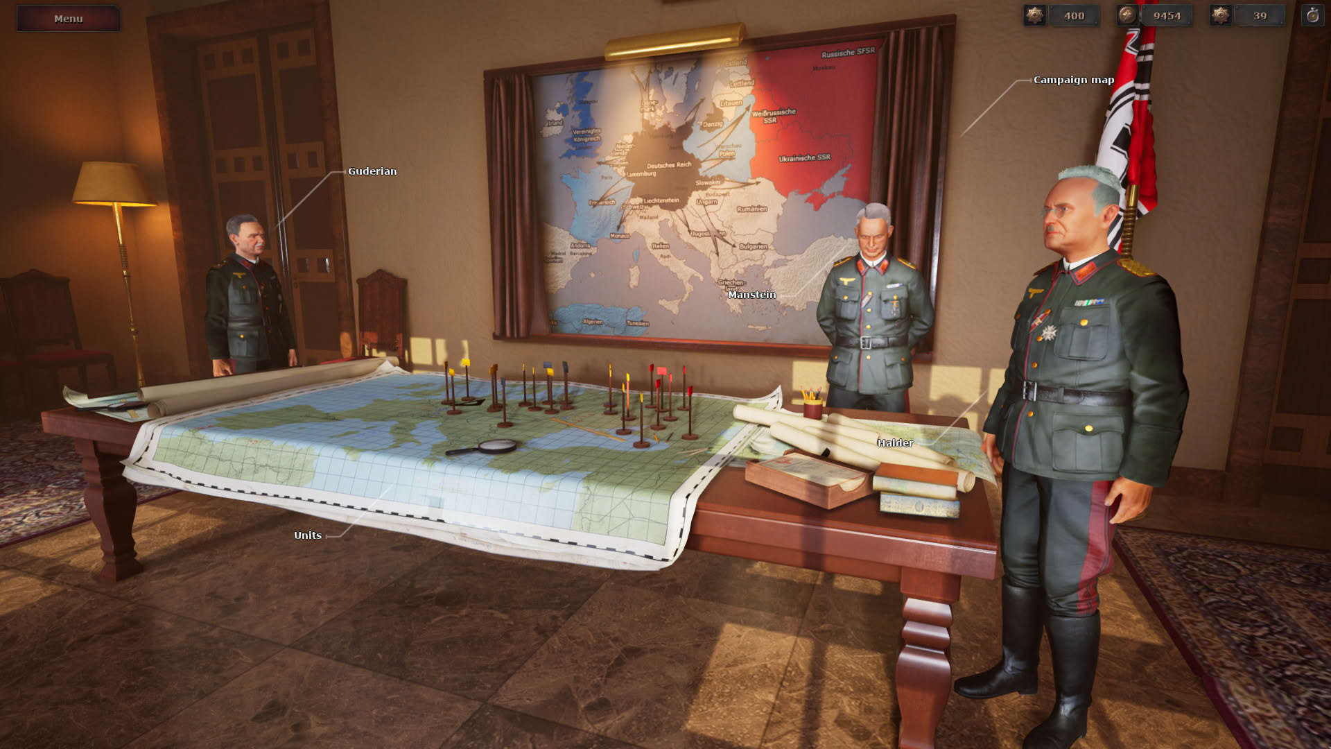 Screenshot for Strategic Mind: Blitzkrieg