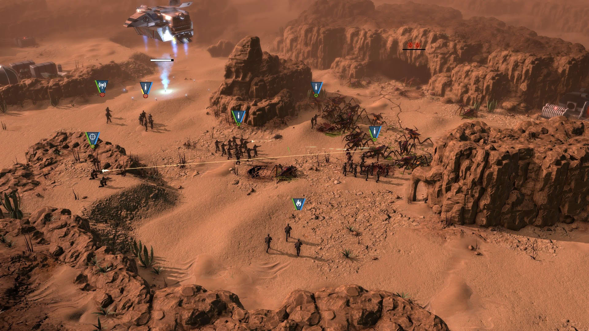 Screenshot for Starship Troopers: Terran Command