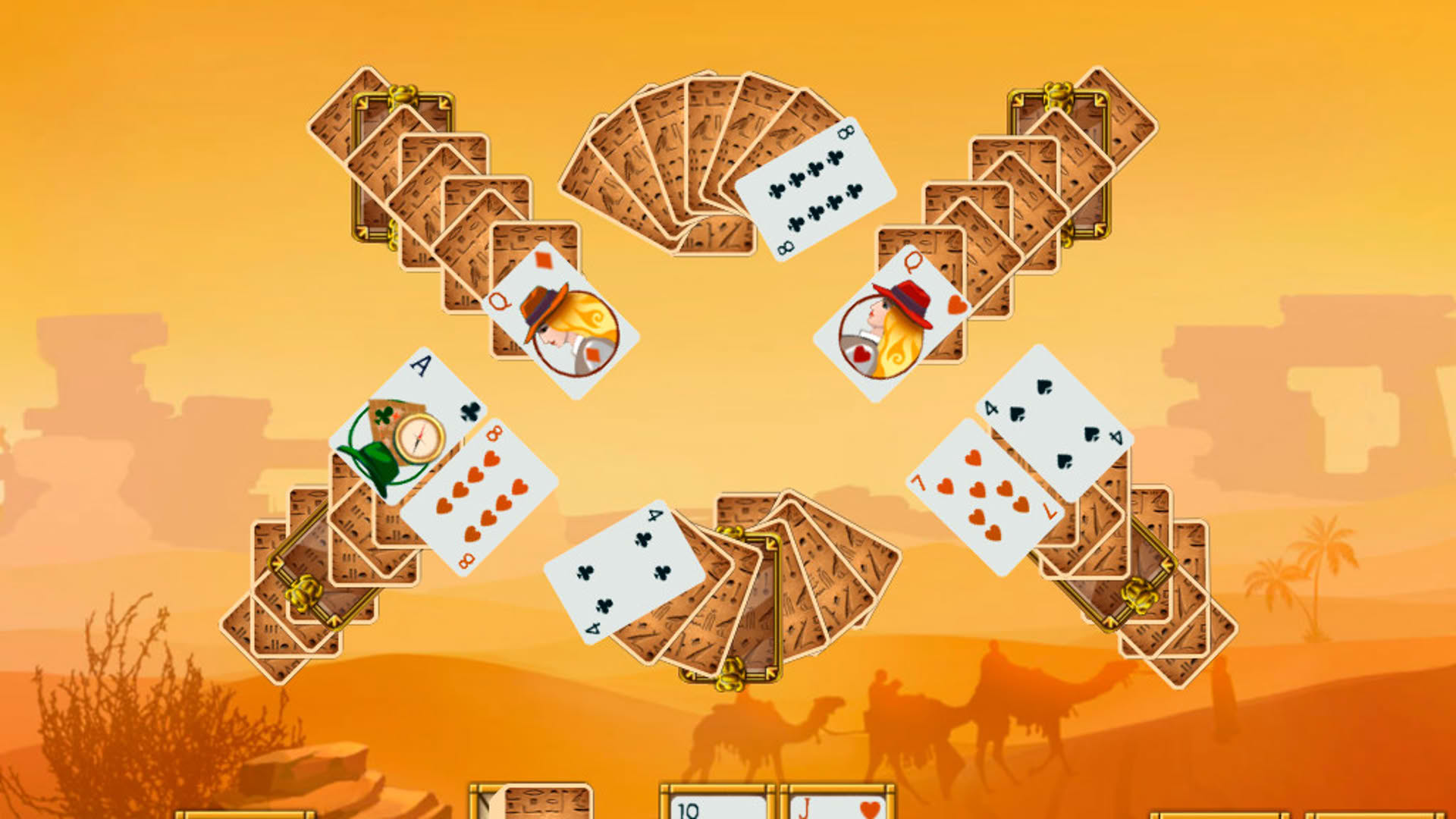Screenshot for Egypt Solitaire: Match 2 Cards