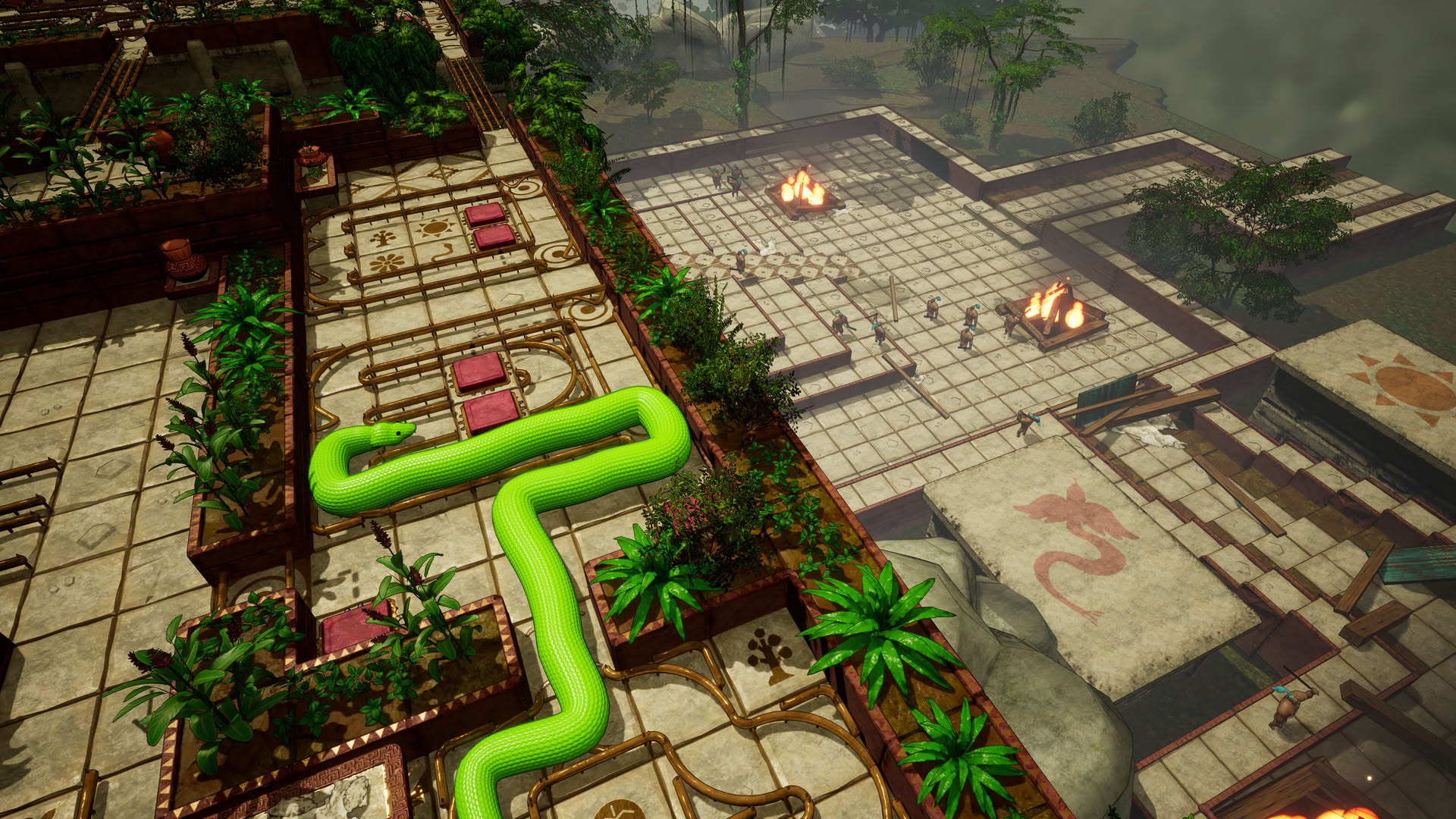 Screenshot for Temple Of Snek