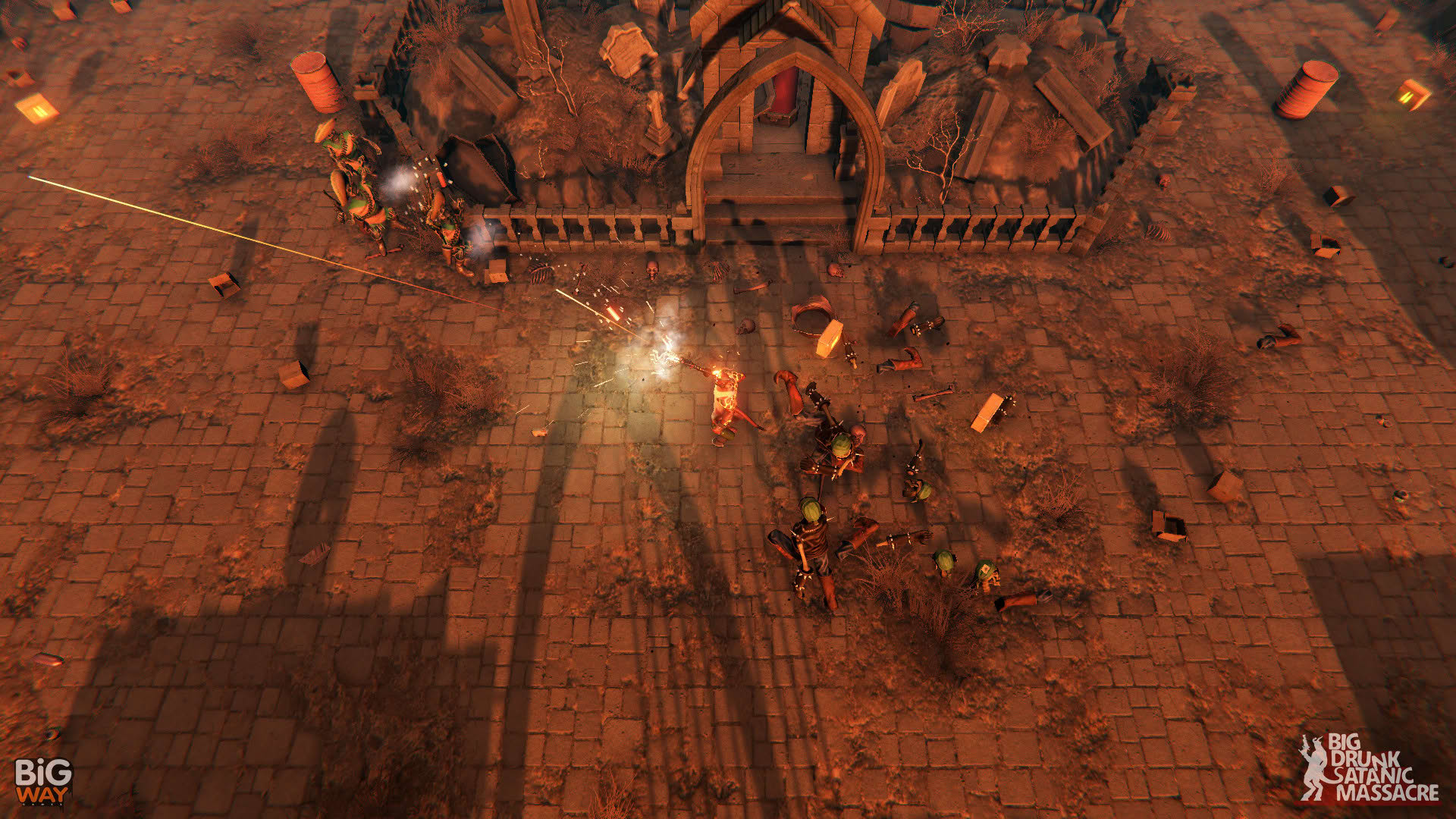 Screenshot for Big Drunk Satanic Massacre