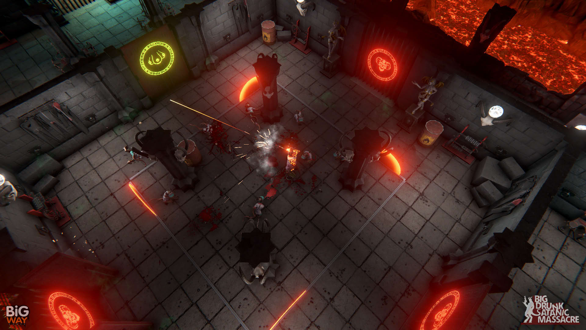 Screenshot for Big Drunk Satanic Massacre