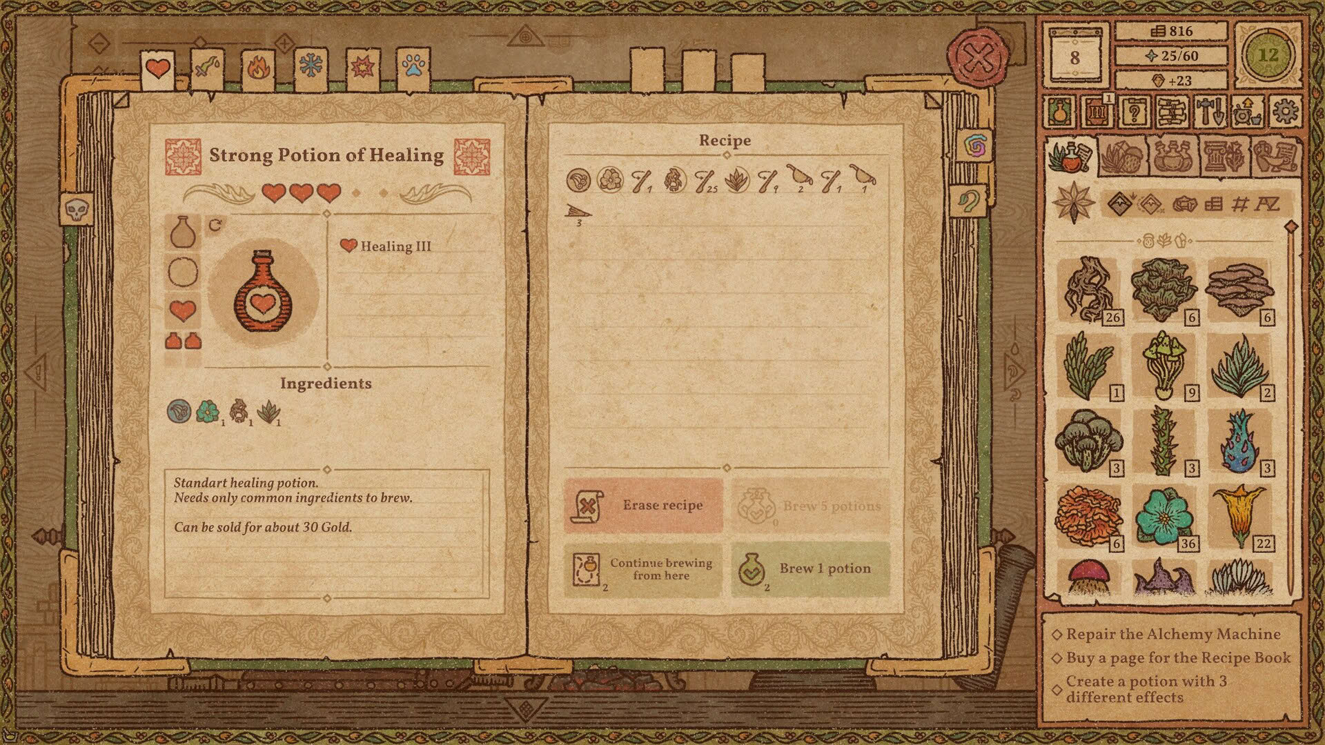 Screenshot for Potion Craft