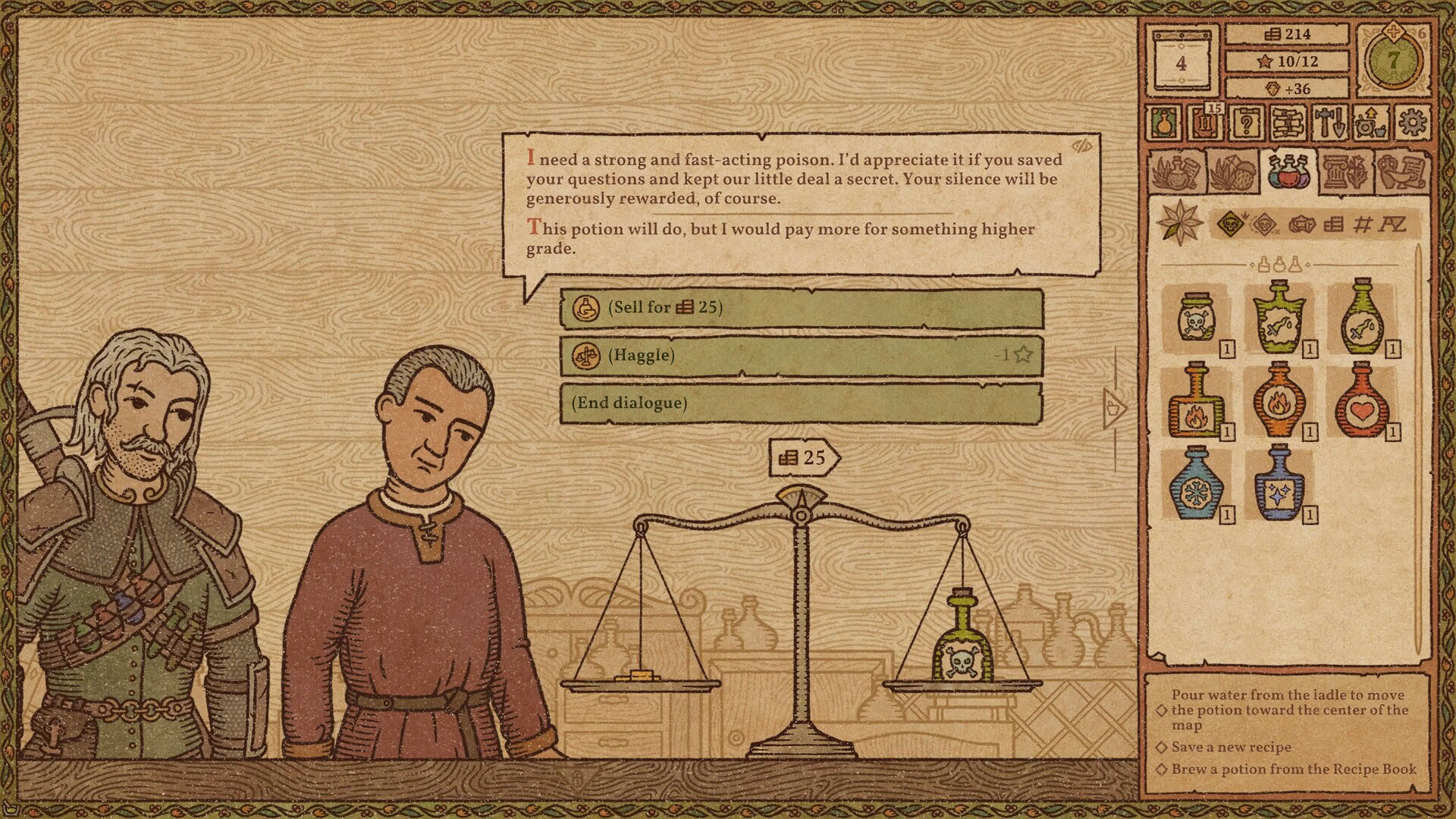 Screenshot for Potion Craft