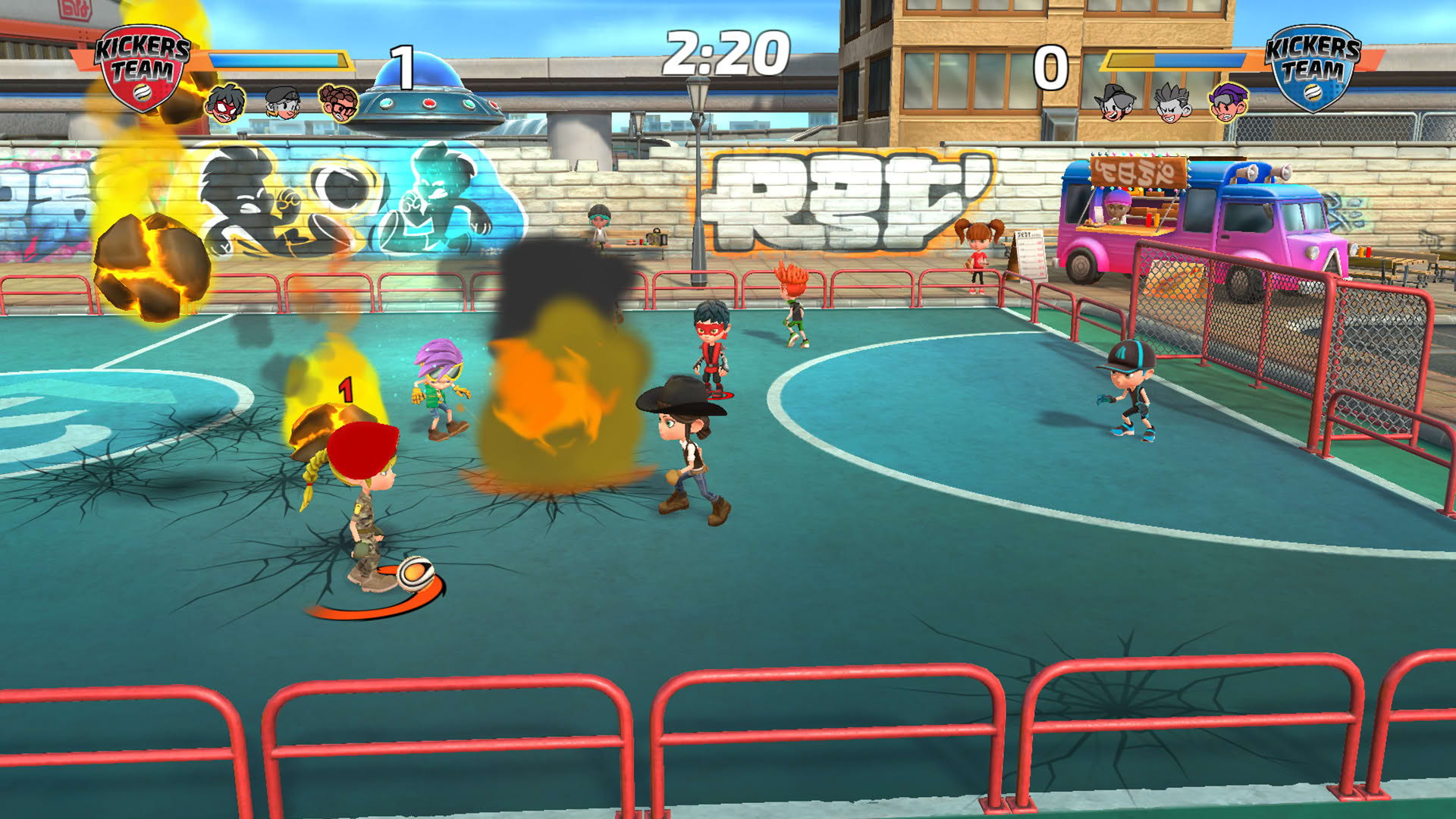 Screenshot for Super Kickers League