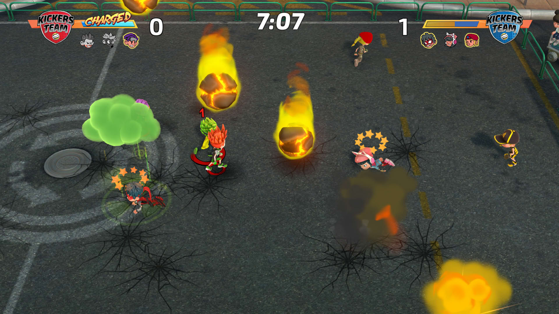 Screenshot for Super Kickers League