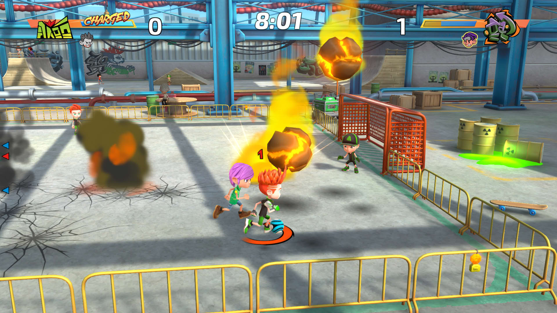 Screenshot for Super Kickers League