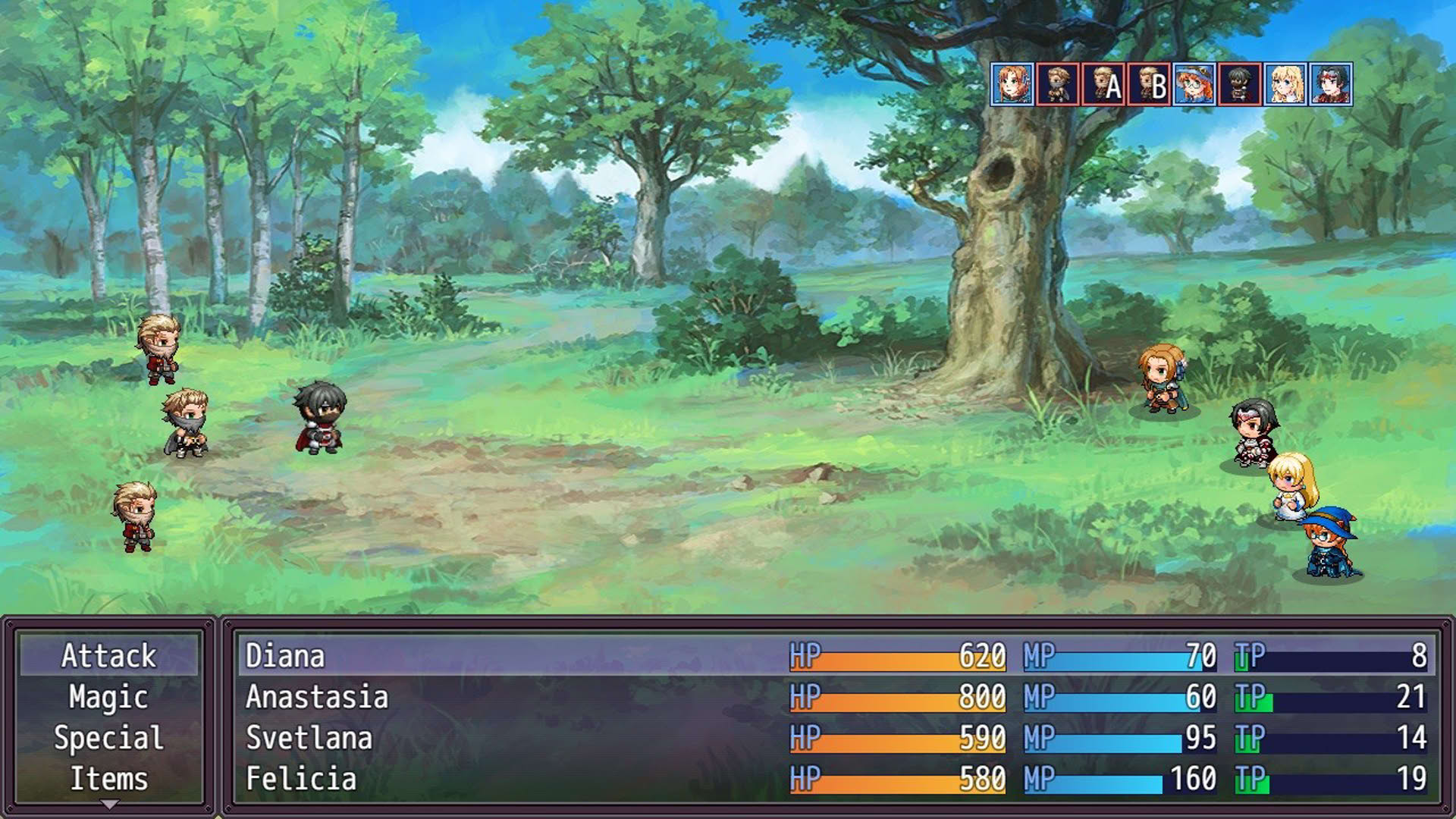 Screenshot for Heroines of Swords & Spells