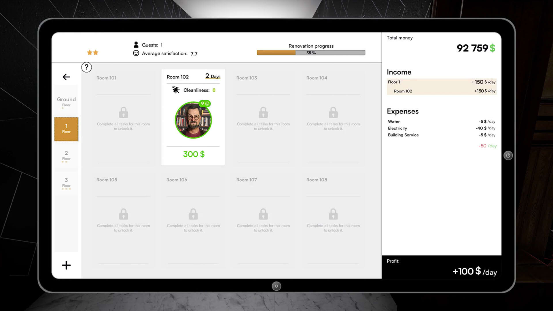 Screenshot for Hotel Renovator
