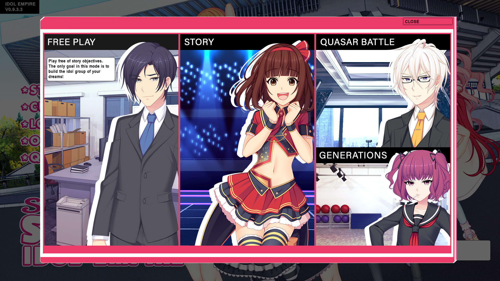 Screenshot for Shining Song Starnova: Idol Empire