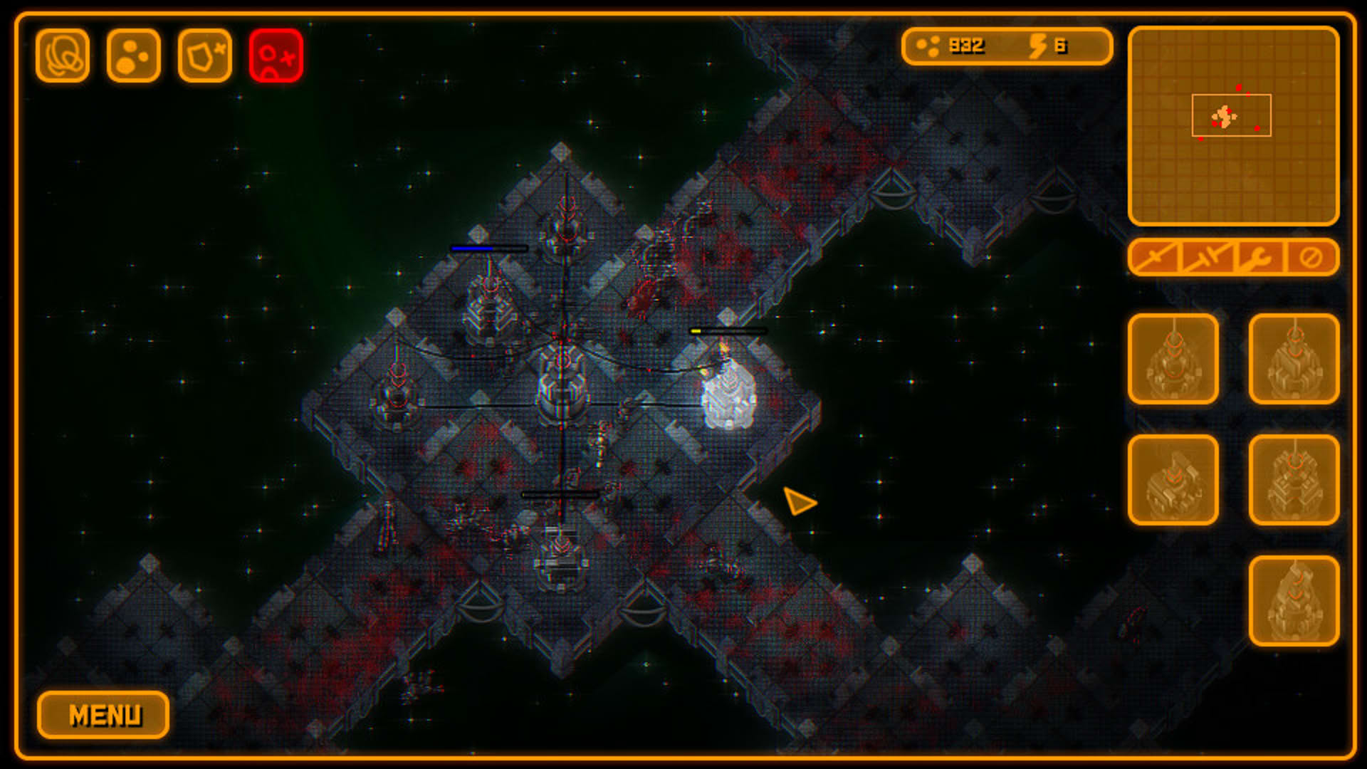 Screenshot for Terminal squad: Swarmites