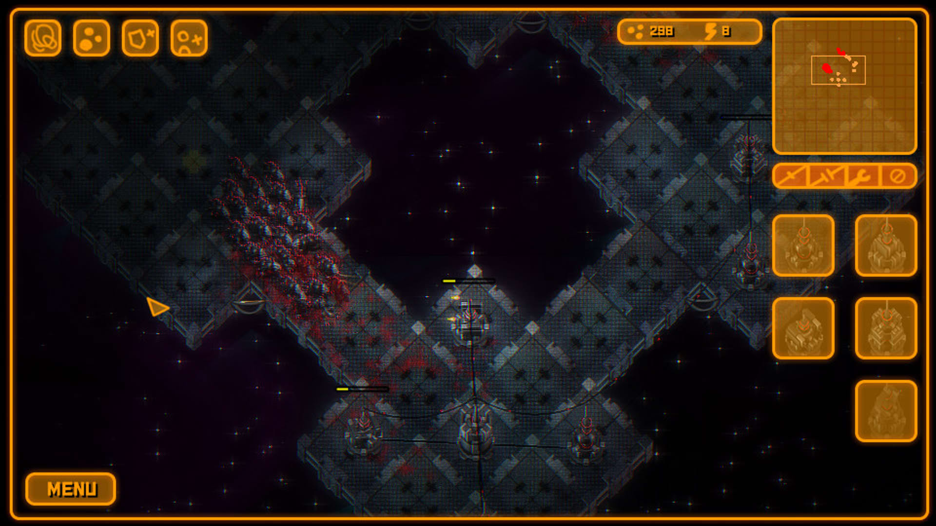 Screenshot for Terminal squad: Swarmites