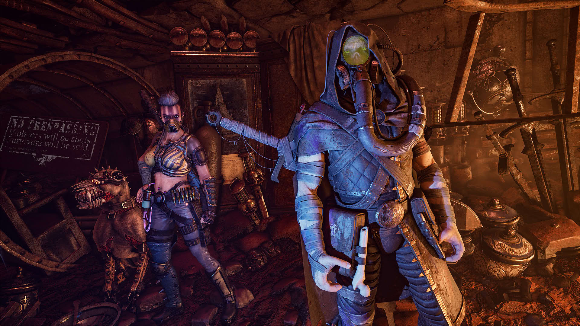 Screenshot for Necromunda: Hired Gun