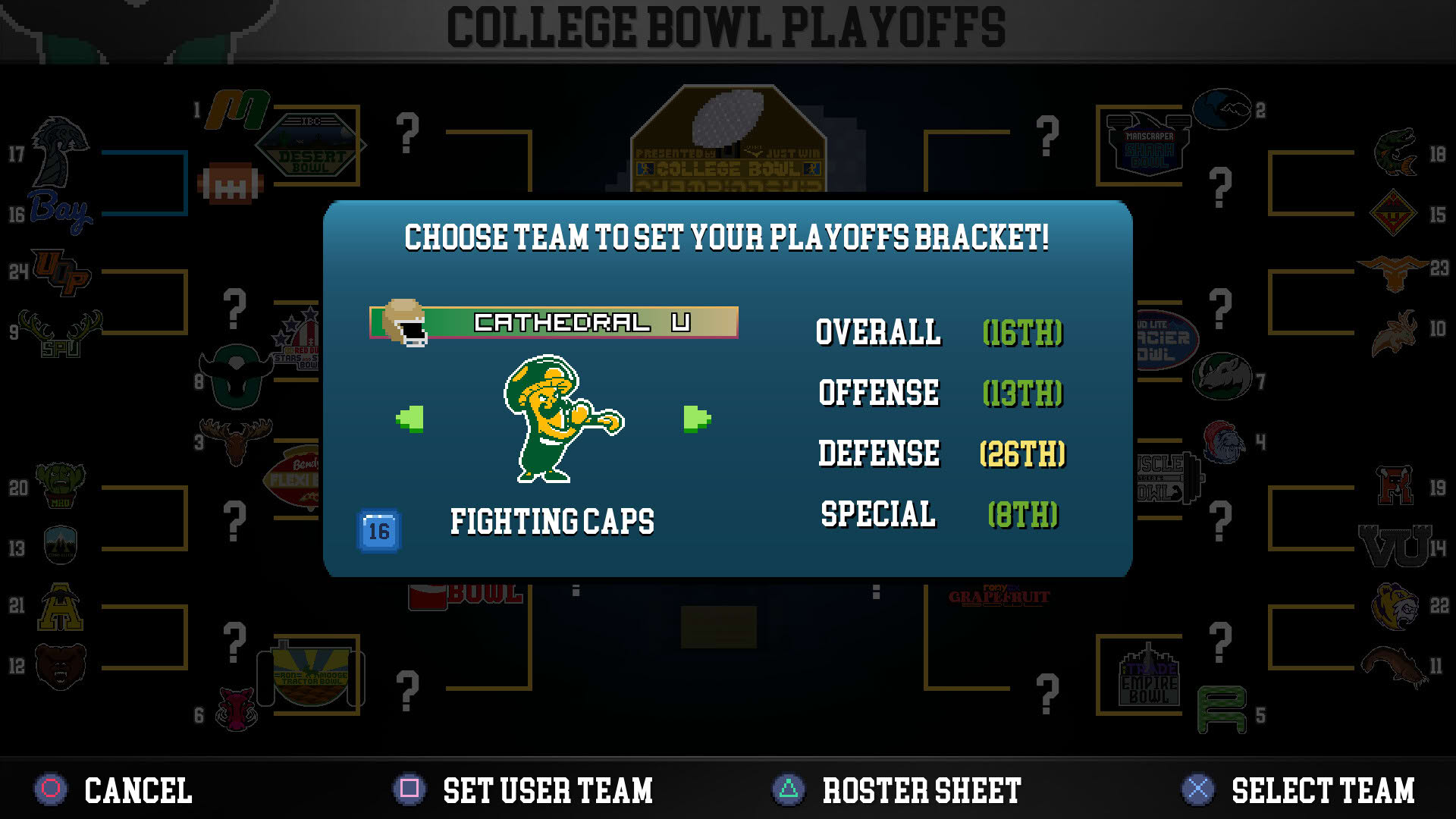 Screenshot for College Bowl
