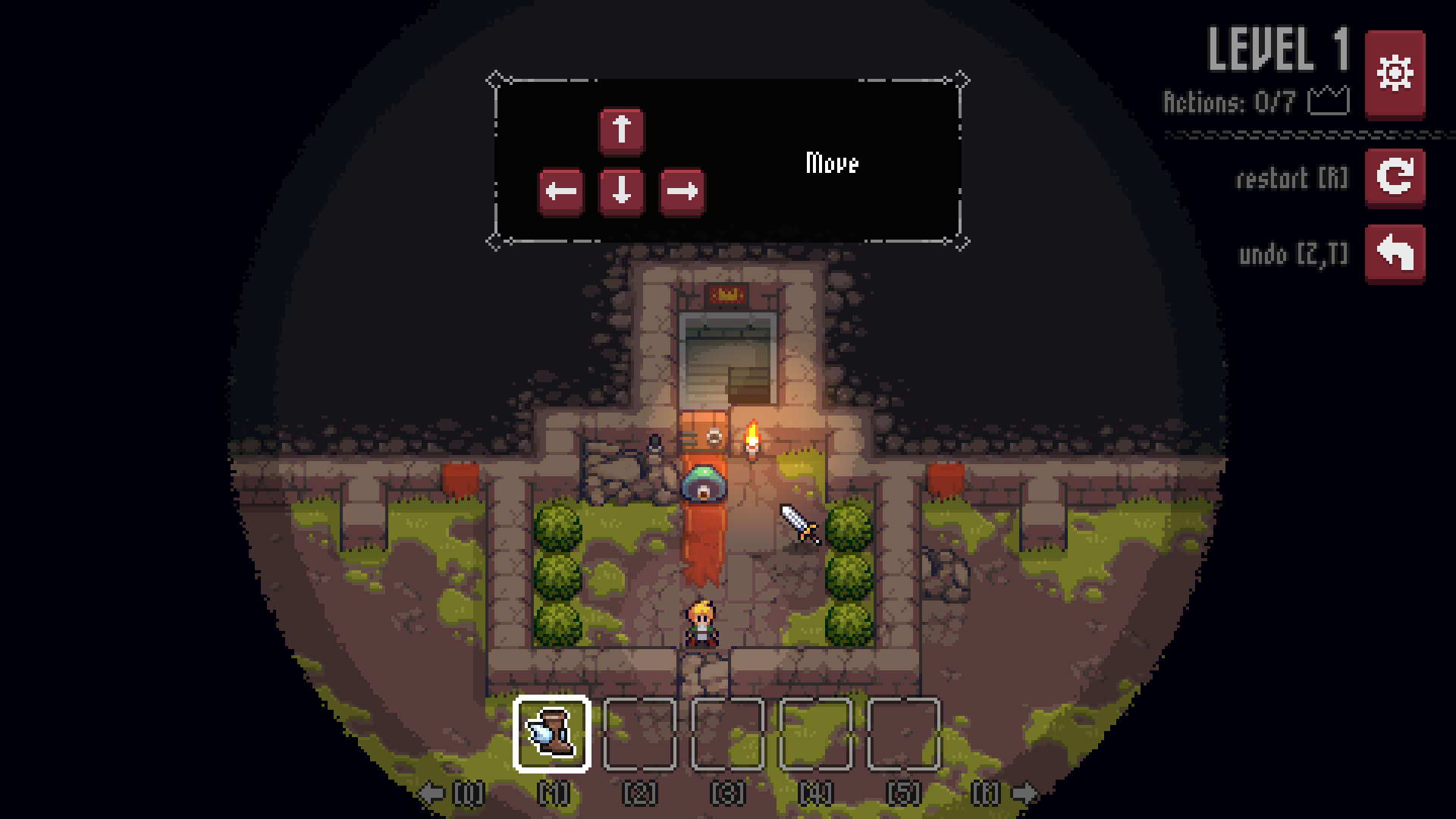 Screenshot for Dungeon and Puzzles