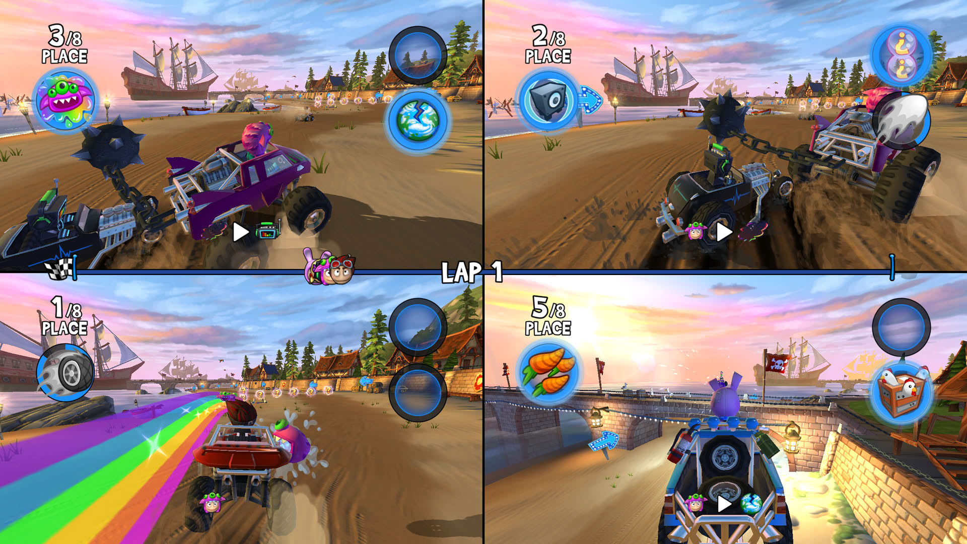 Screenshot for Beach Buggy Racing 2