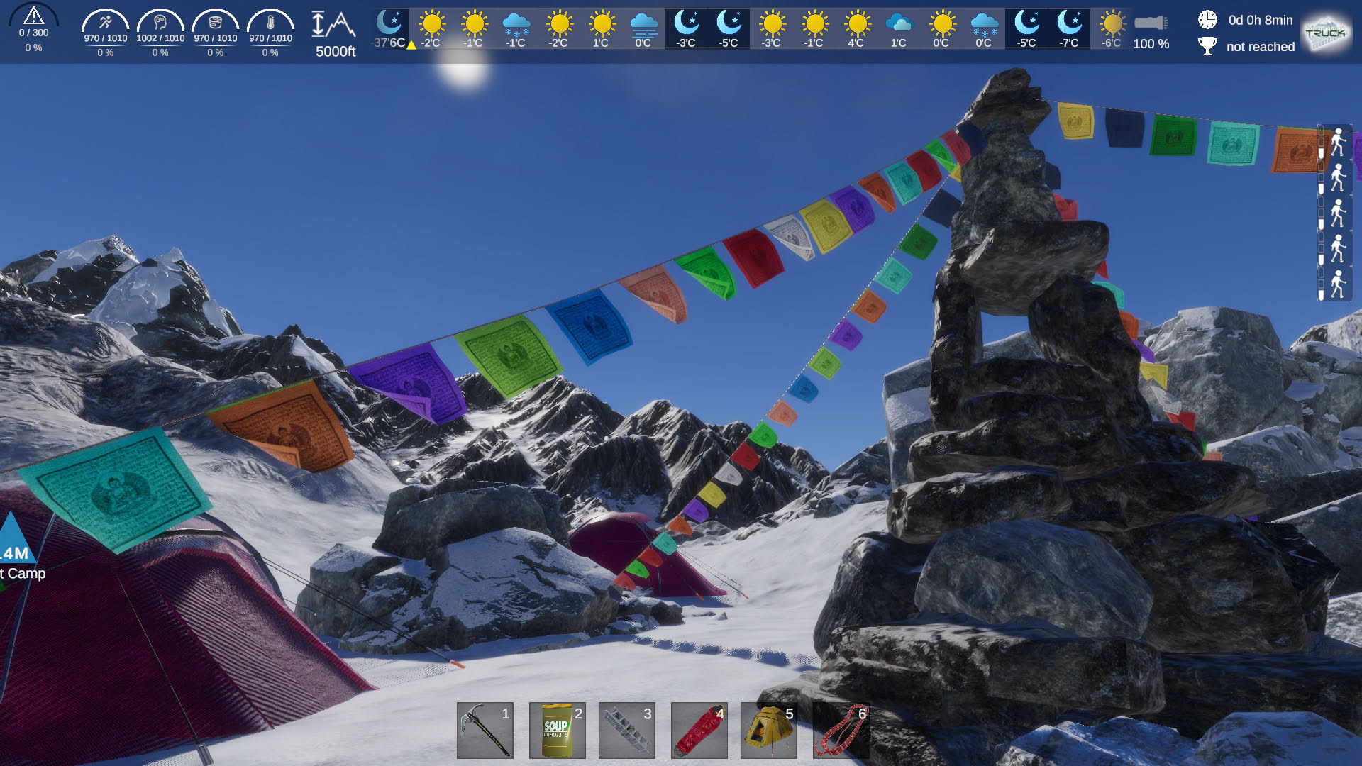 Screenshot for Climber: Sky is the Limit