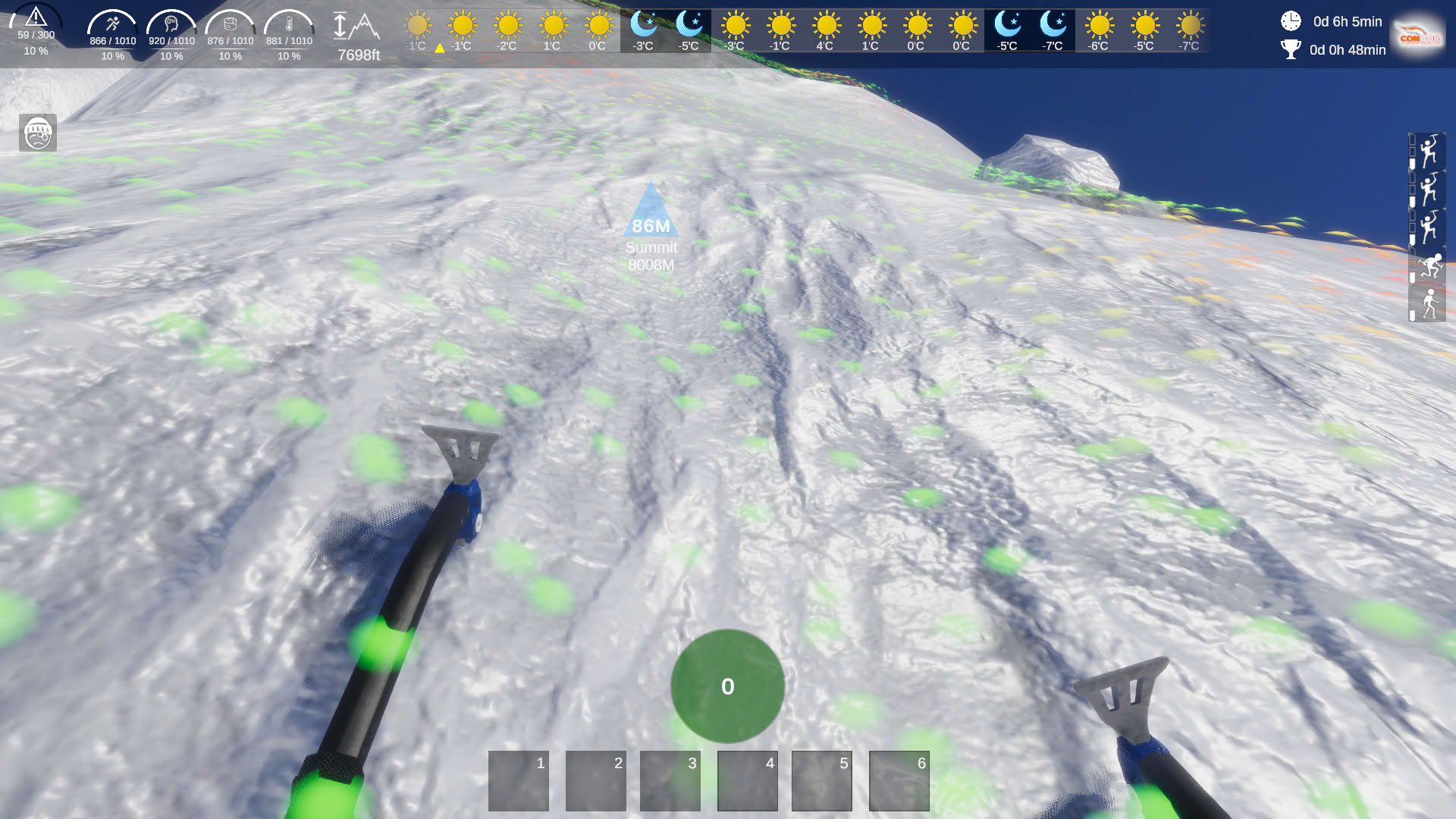 Screenshot for Climber: Sky is the Limit