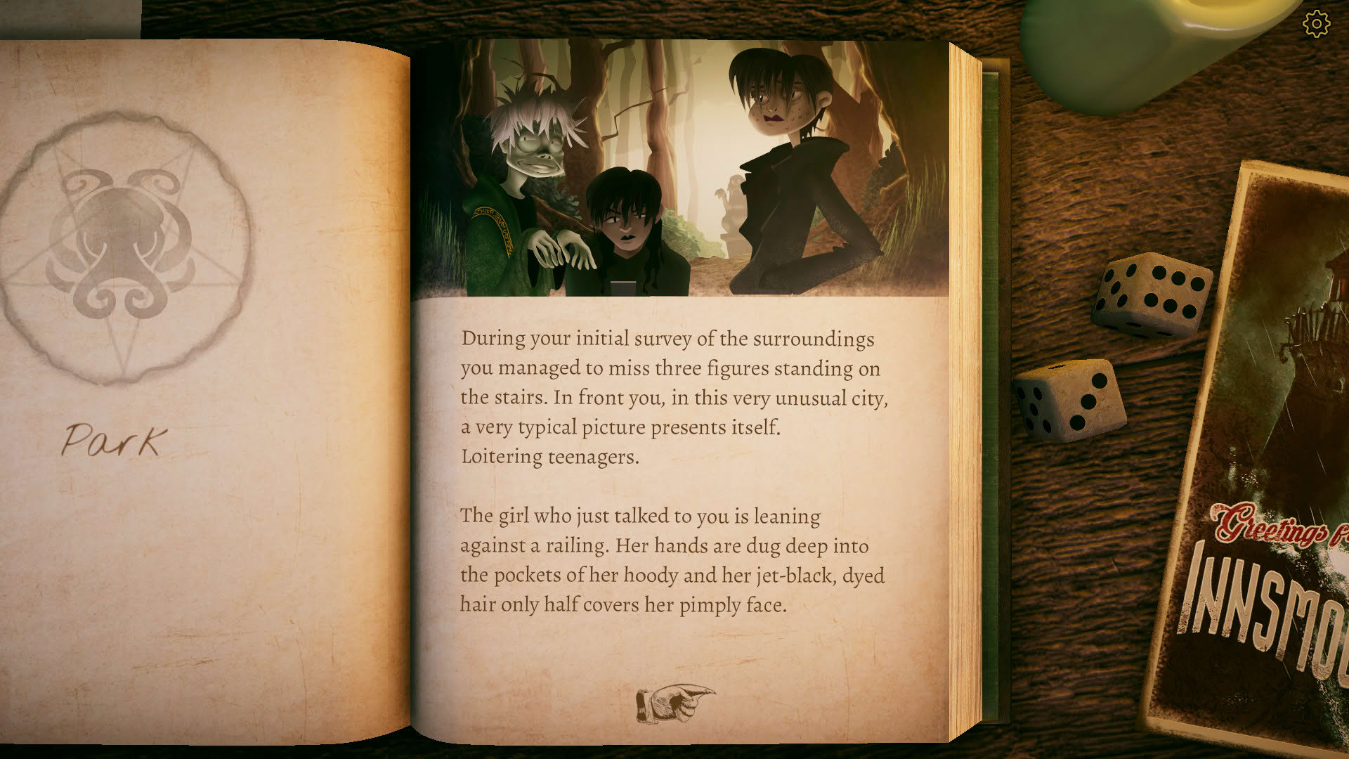 Screenshot for The Innsmouth Case