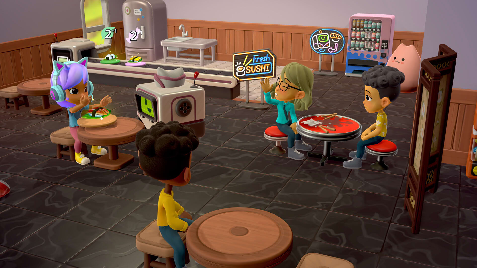 Screenshot for Rolling Hills: Make Sushi, Make Friends