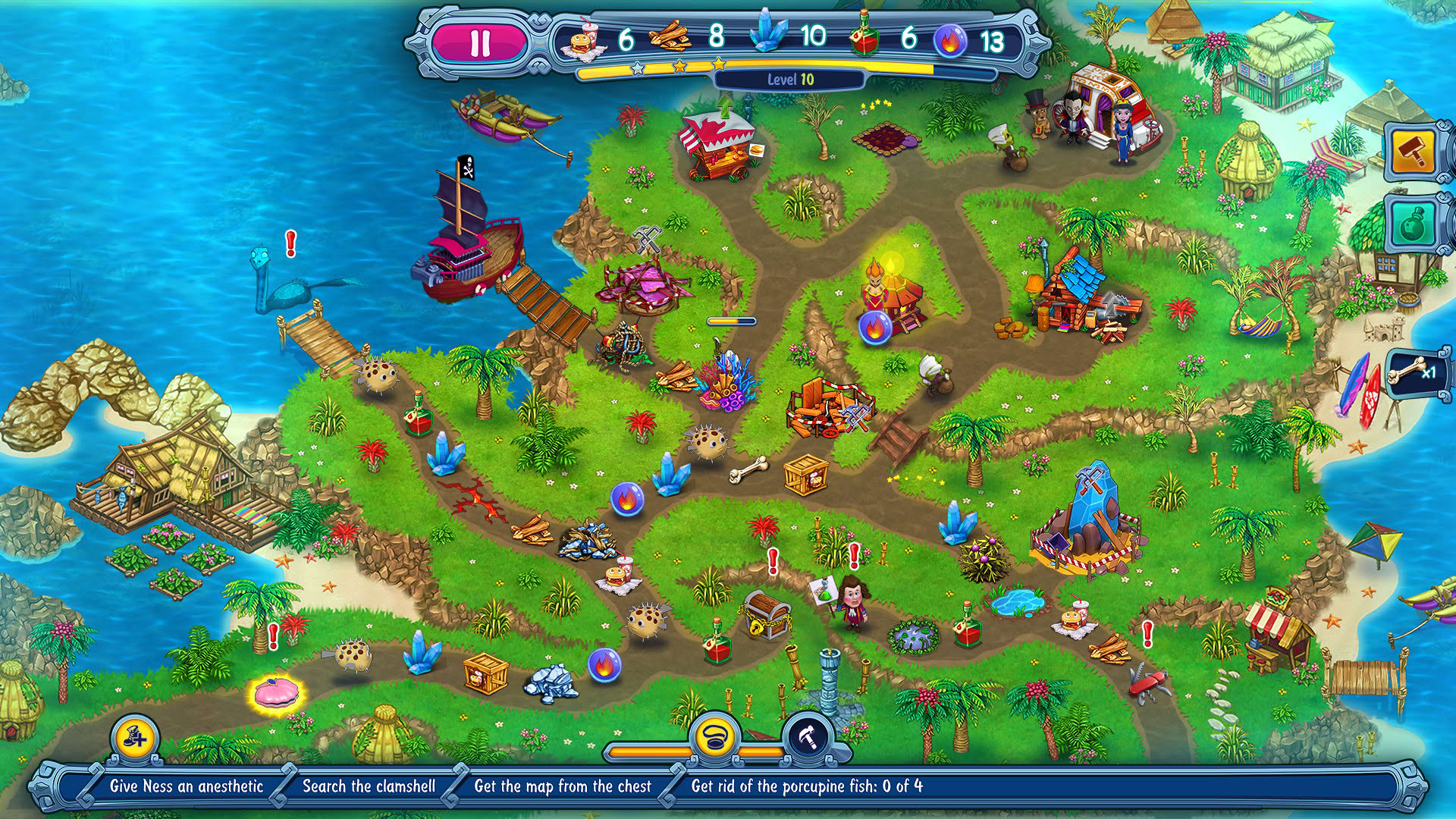 Screenshot for Incredible Dracula: Ocean's Call