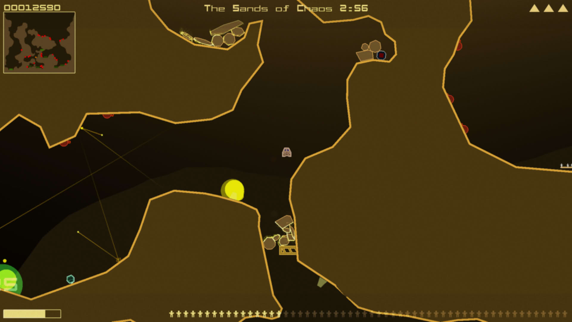 Screenshot for Terra Lander II: Rockslide Rescue
