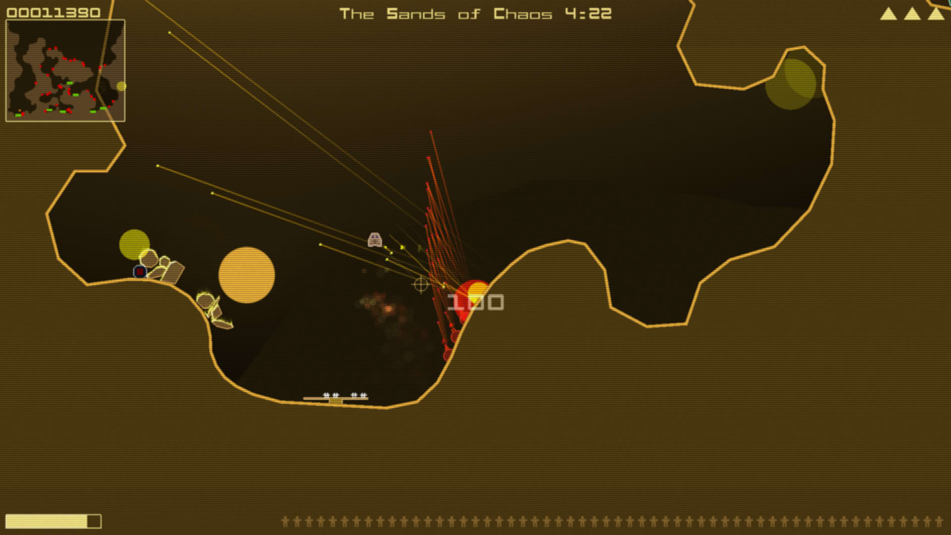 Screenshot for Terra Lander II: Rockslide Rescue