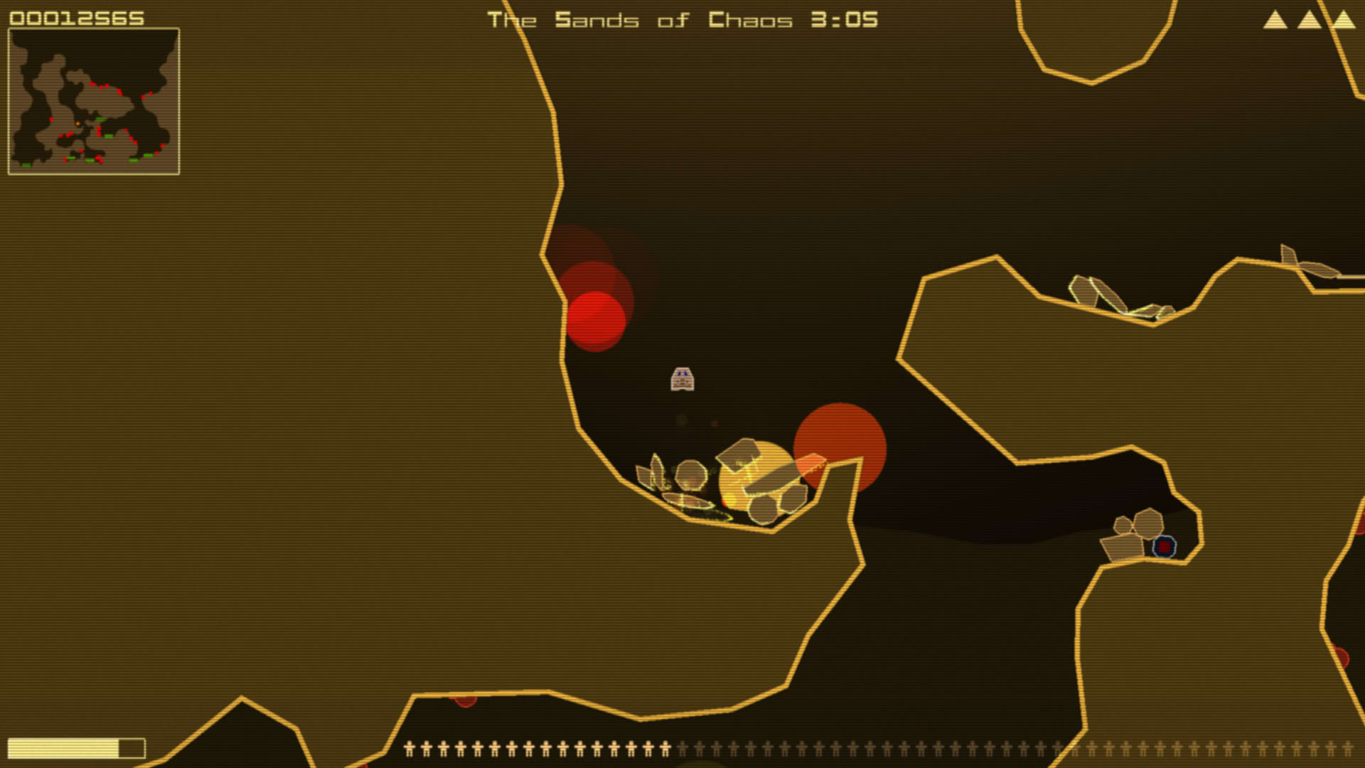 Screenshot for Terra Lander II: Rockslide Rescue