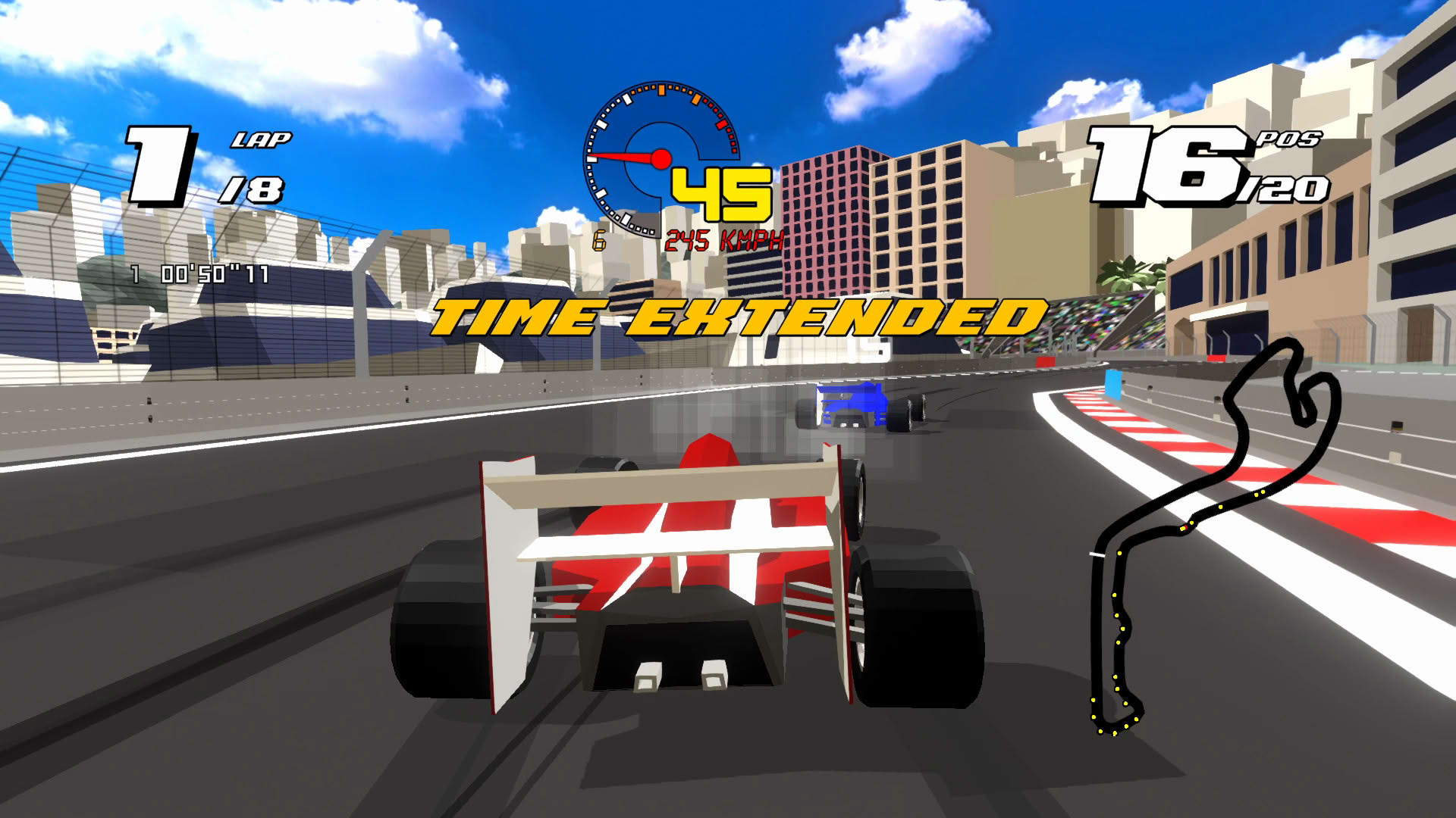 Screenshot for Formula Retro Racing