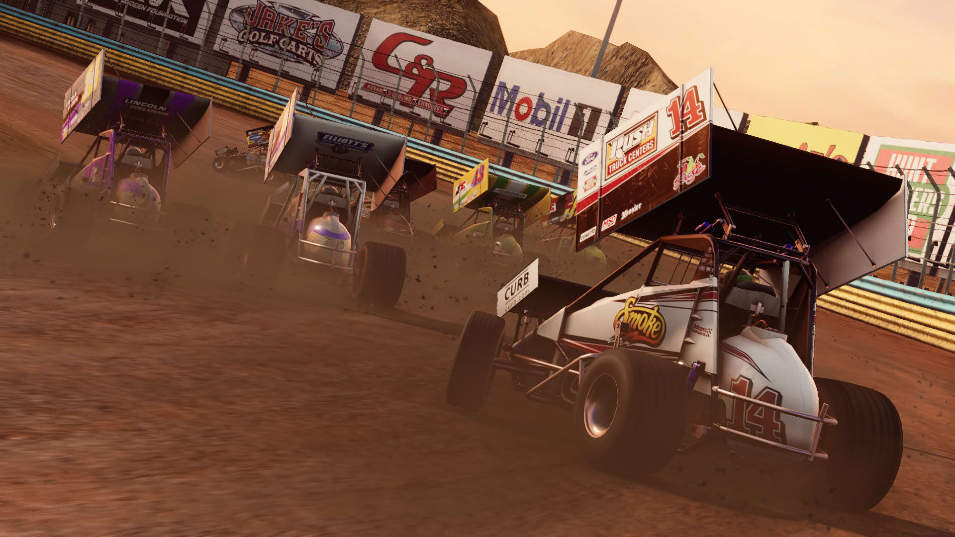 Screenshot for Tony Stewart's Sprint Car Racing