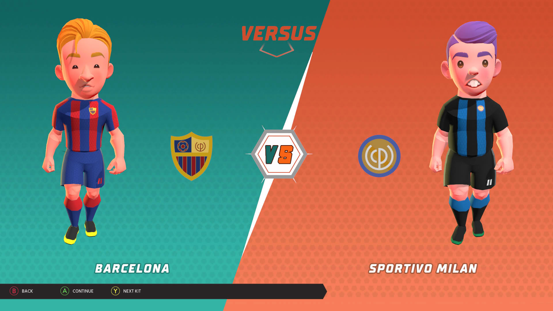 Screenshot for Super Soccer Blast