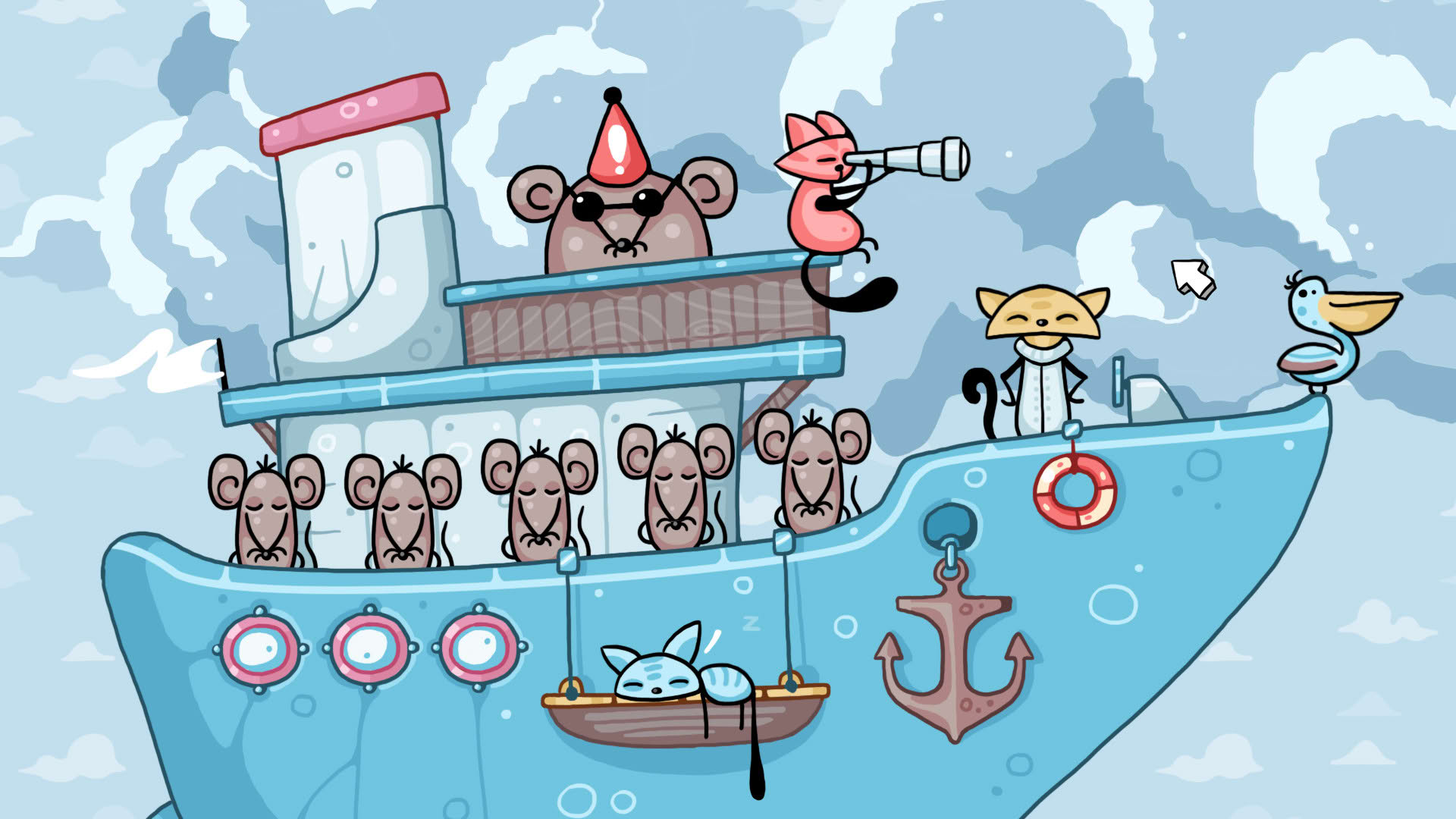 Screenshot for Mushroom Cats 2
