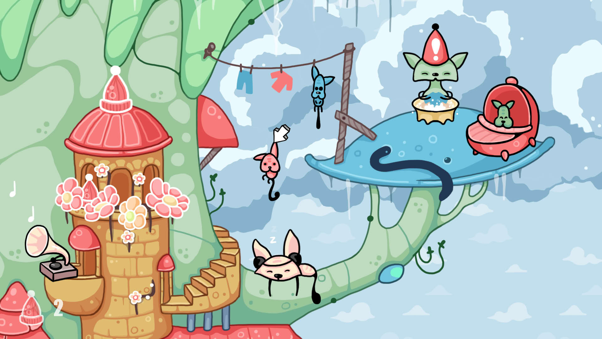 Screenshot for Mushroom Cats 2