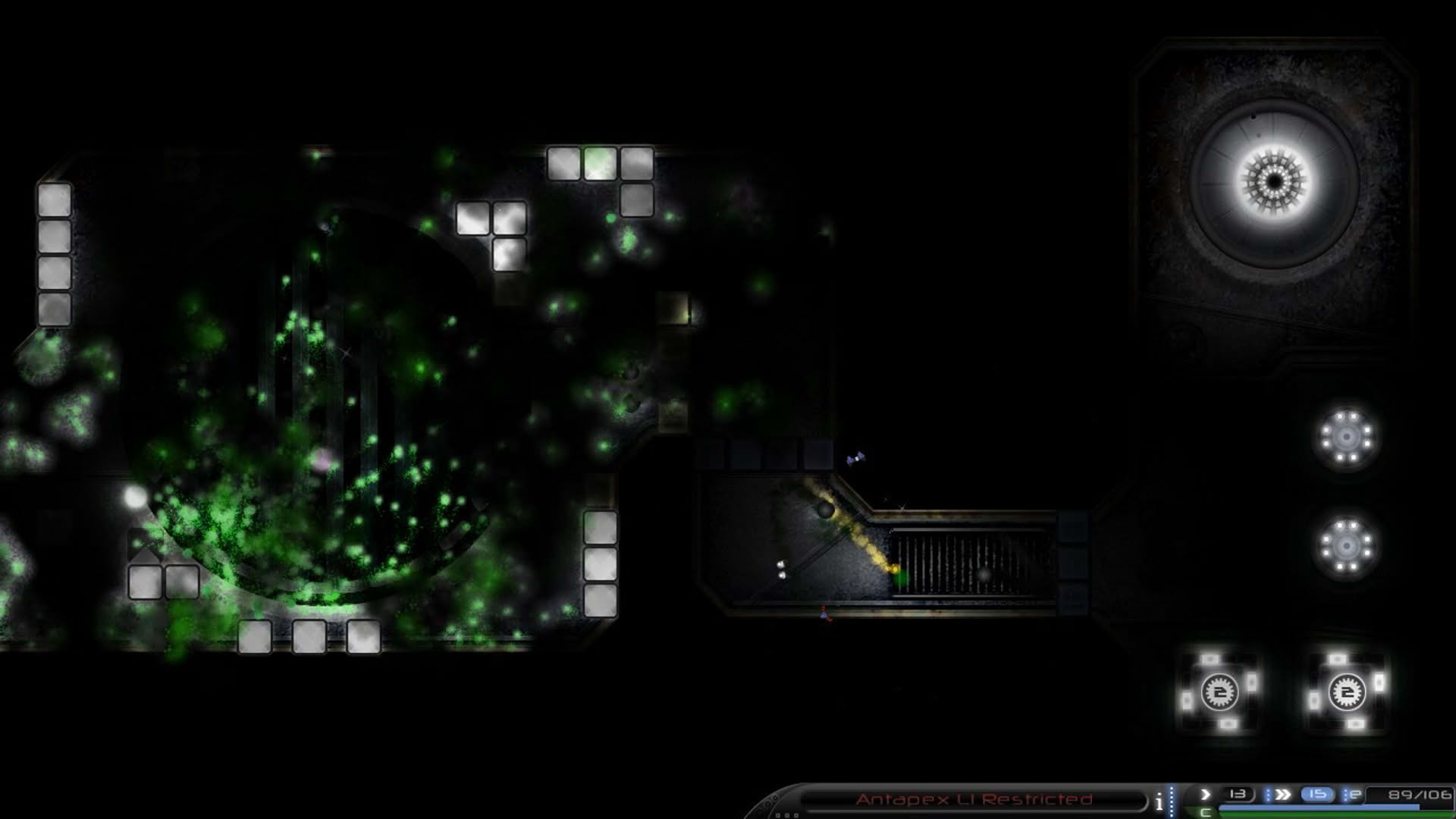 Screenshot for Alpha Particle
