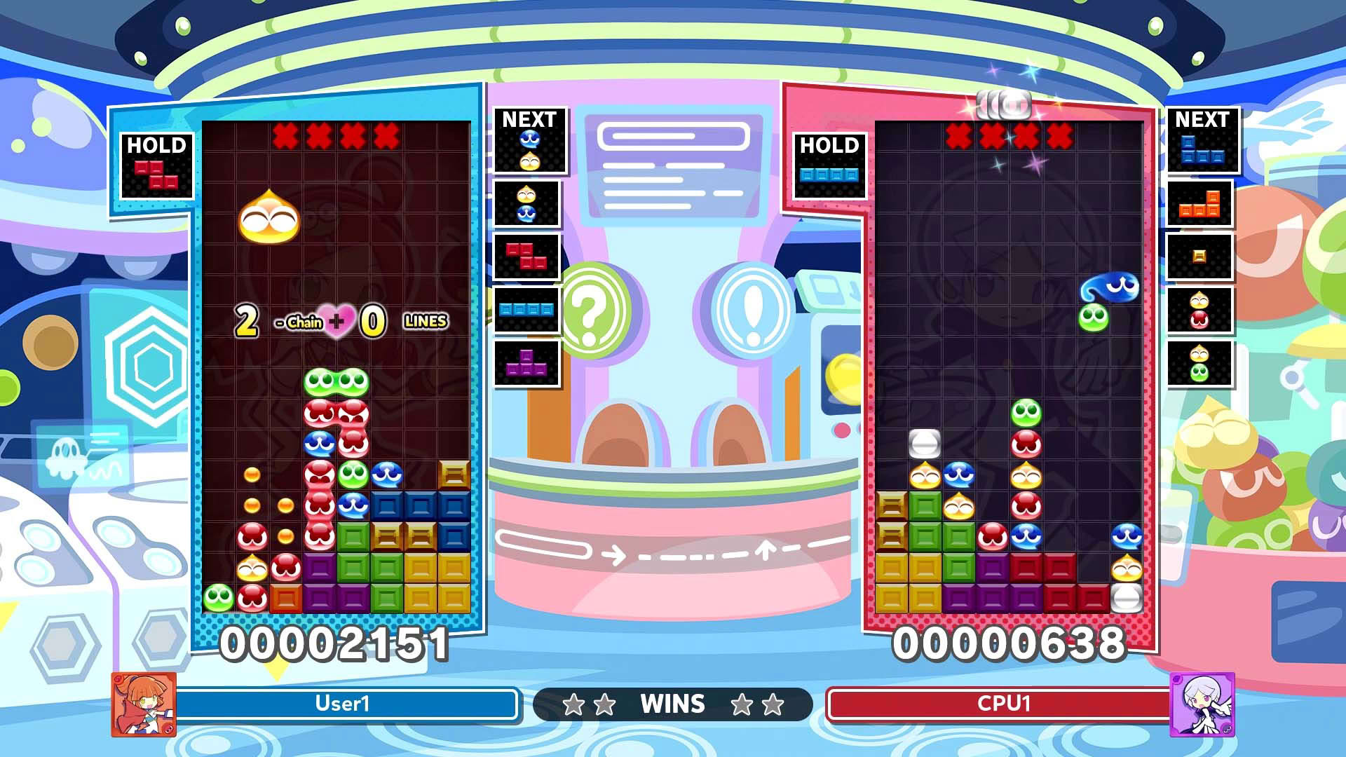 Screenshot for Puyo Puyo Tetris 2